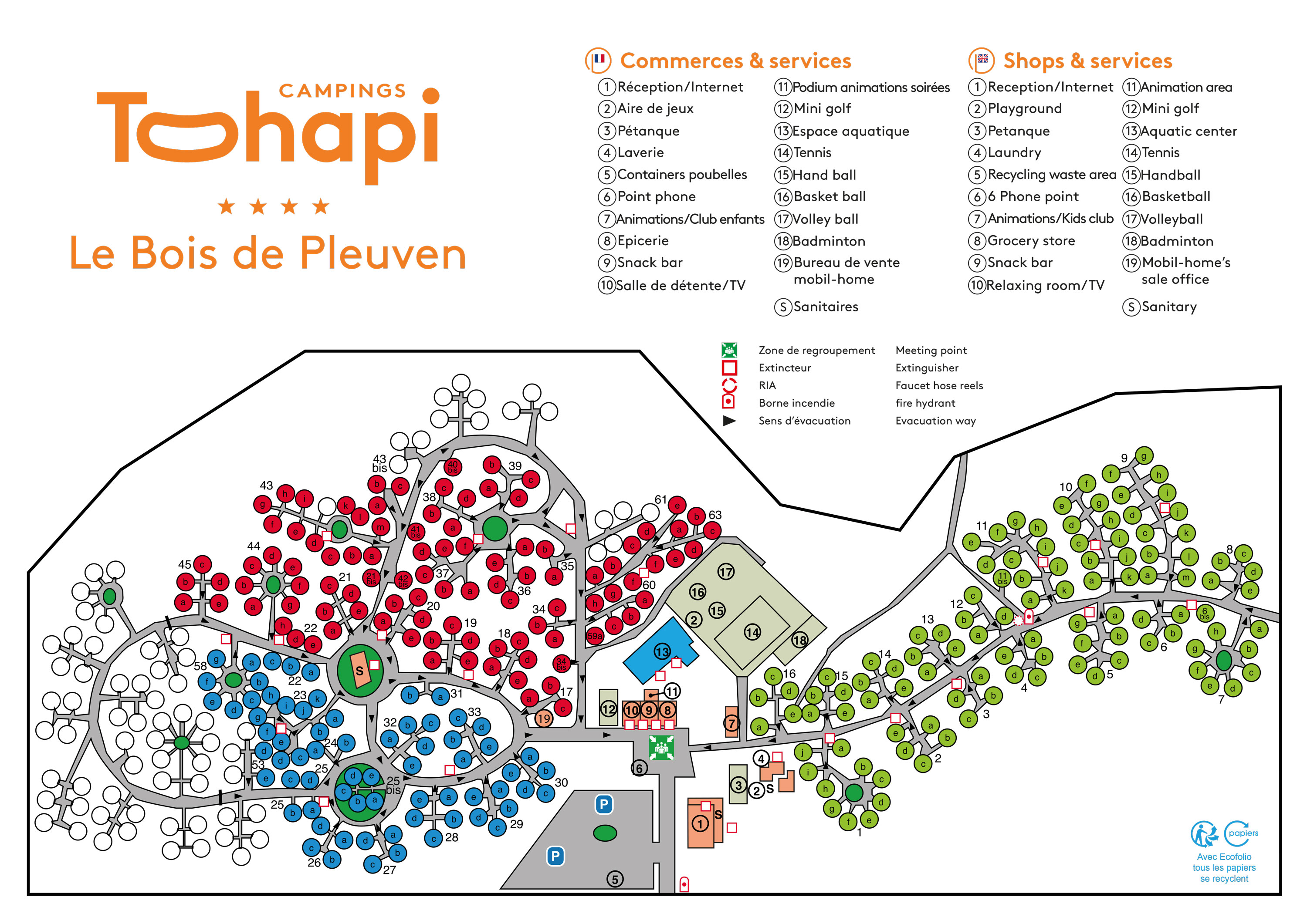 Plattegrond Le Bois de Pleuven