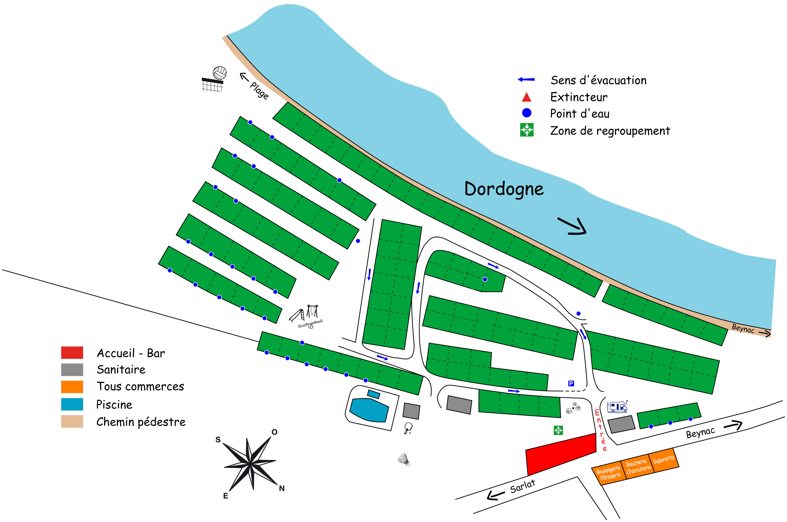 Plattegrond Le Capeyrou