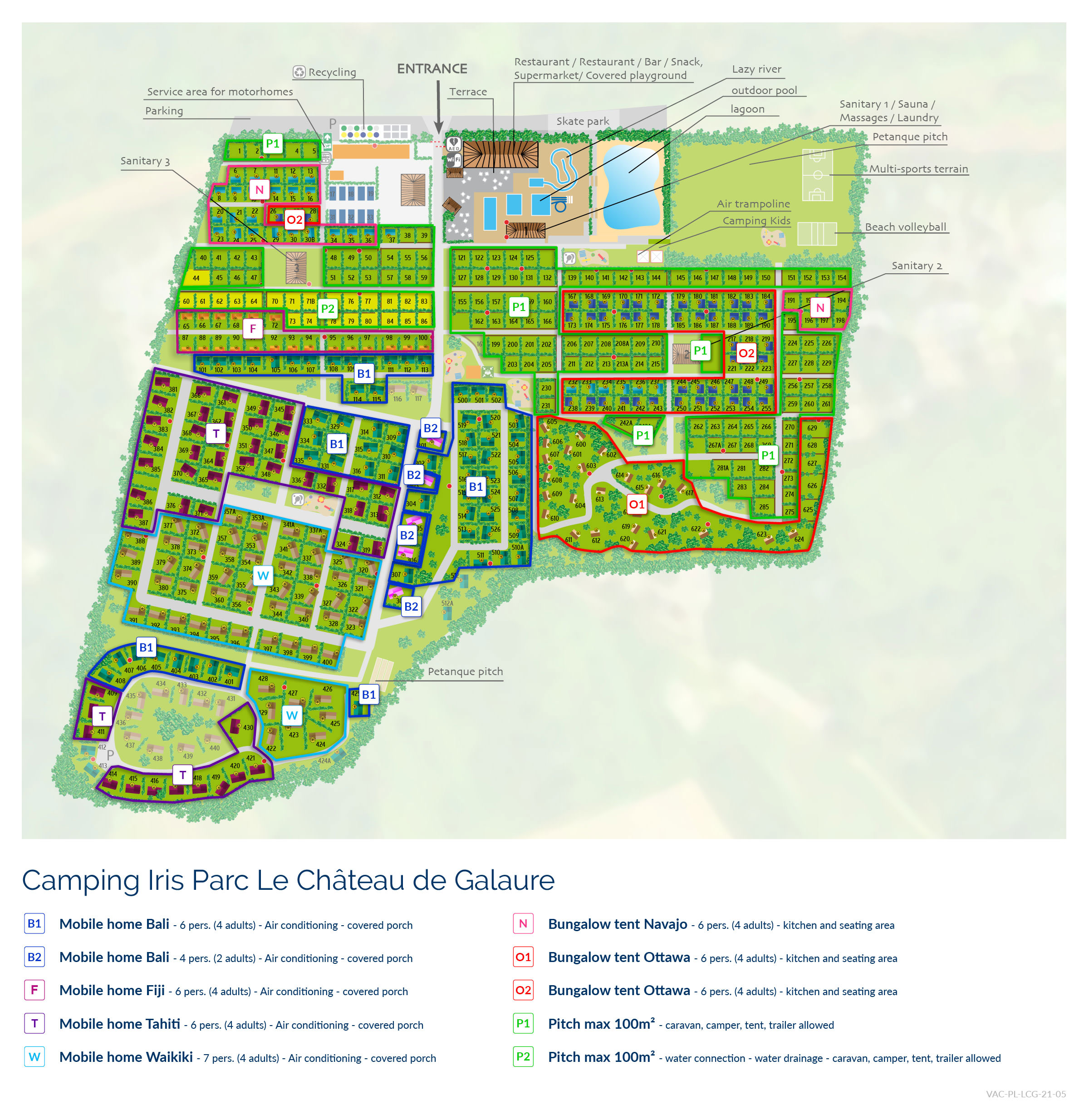 Plattegrond Le Château de Galaure