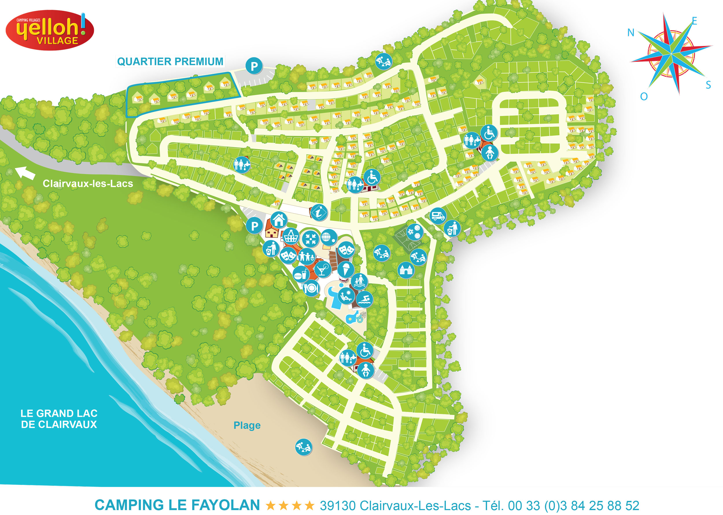 Plattegrond Le Fayolan