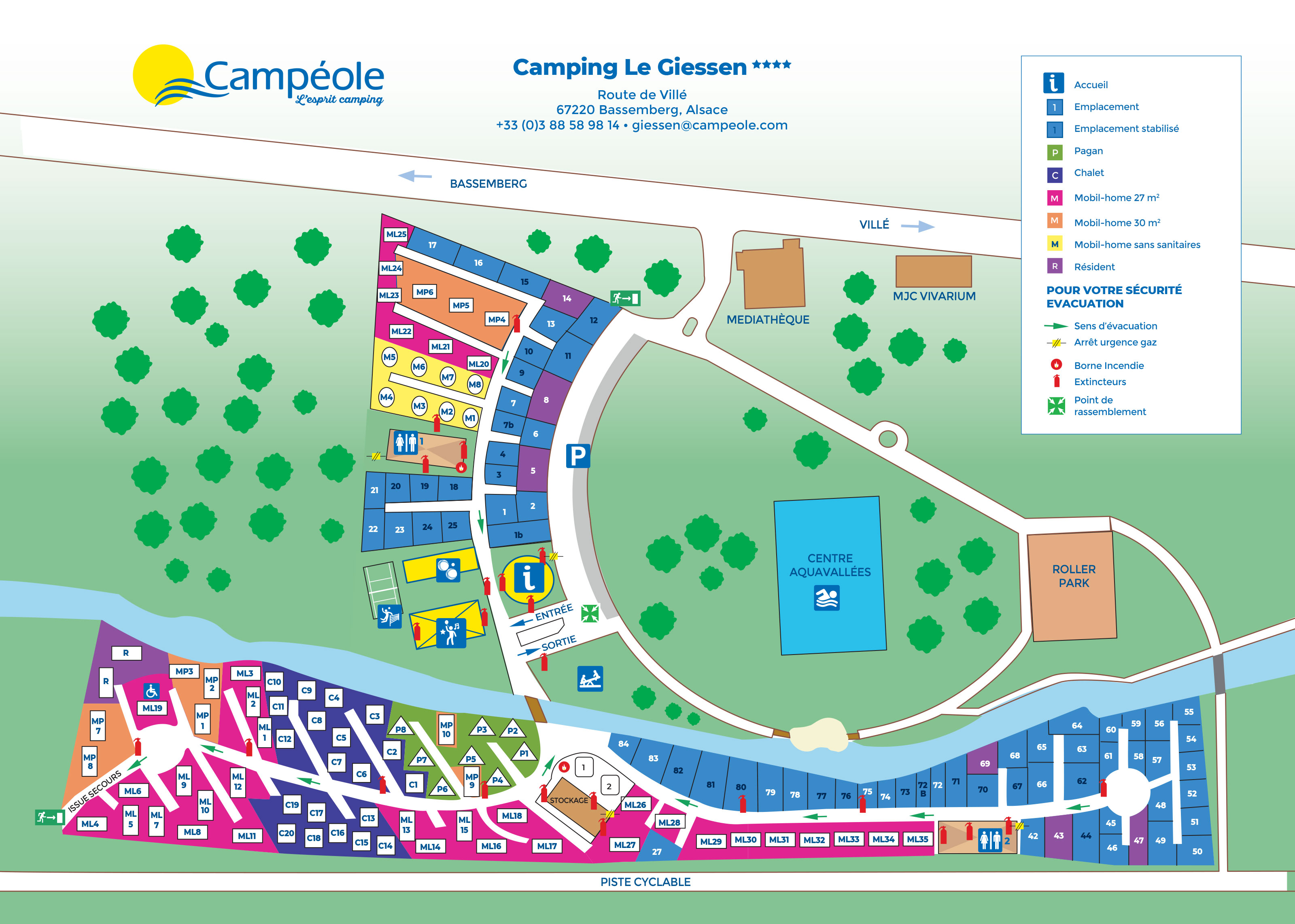 Plattegrond Le Giessen