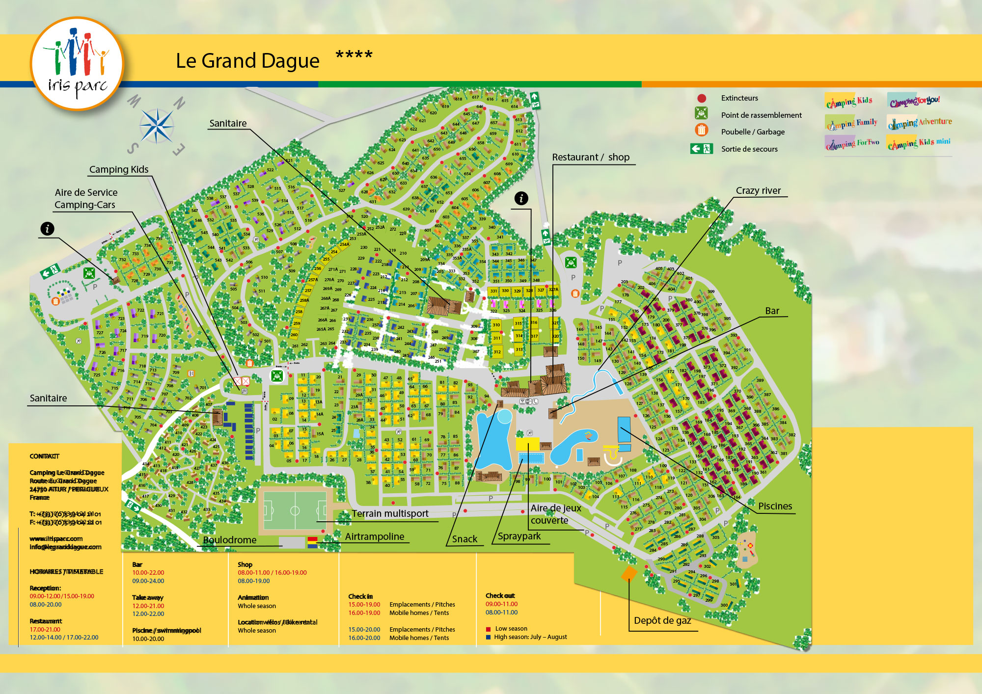 Plattegrond Le Grand Dague