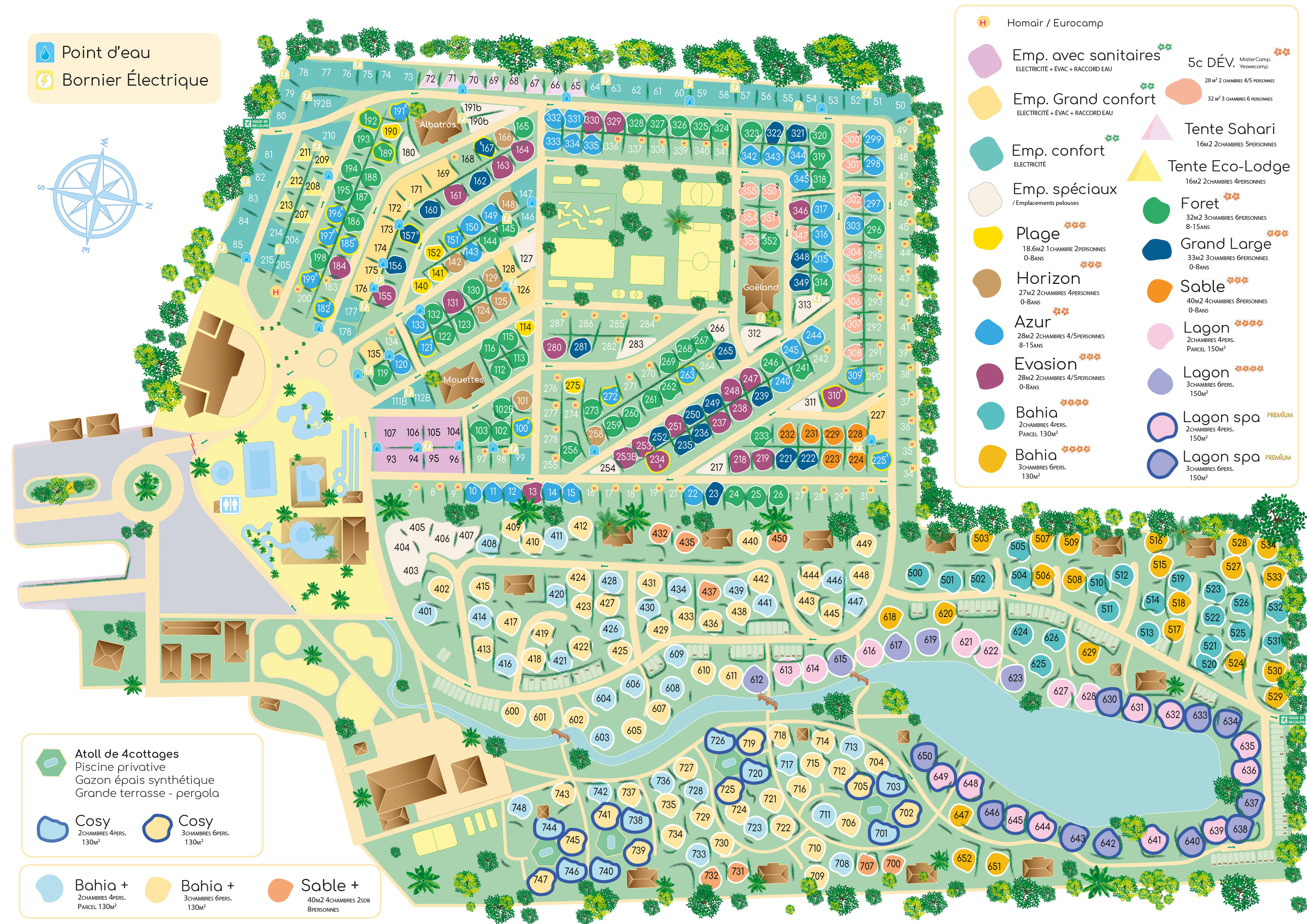 Plattegrond Le Jard