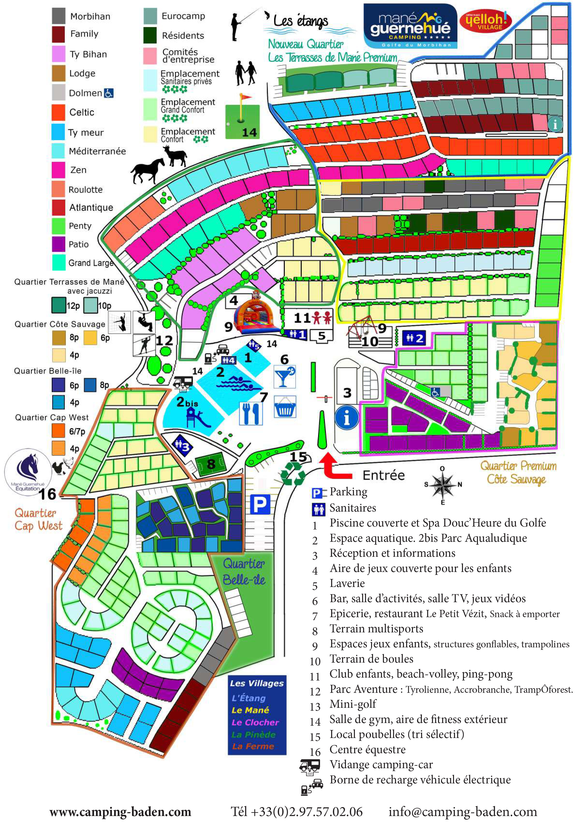 Plattegrond Le Mané Guernehué