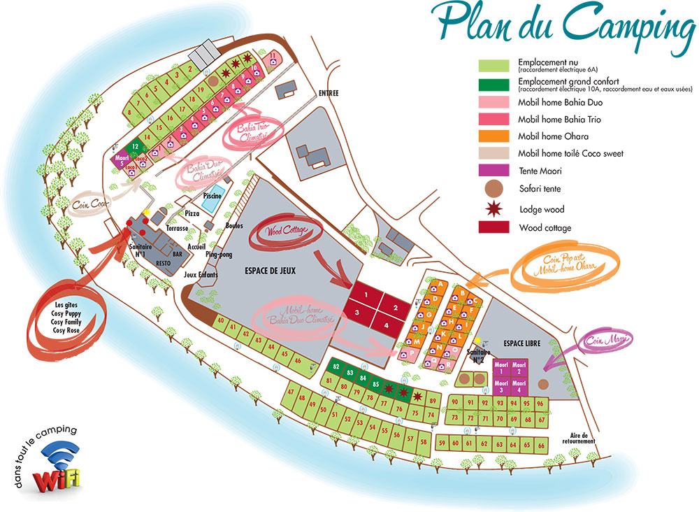 Plattegrond Le Medrose (Le Médiéval)