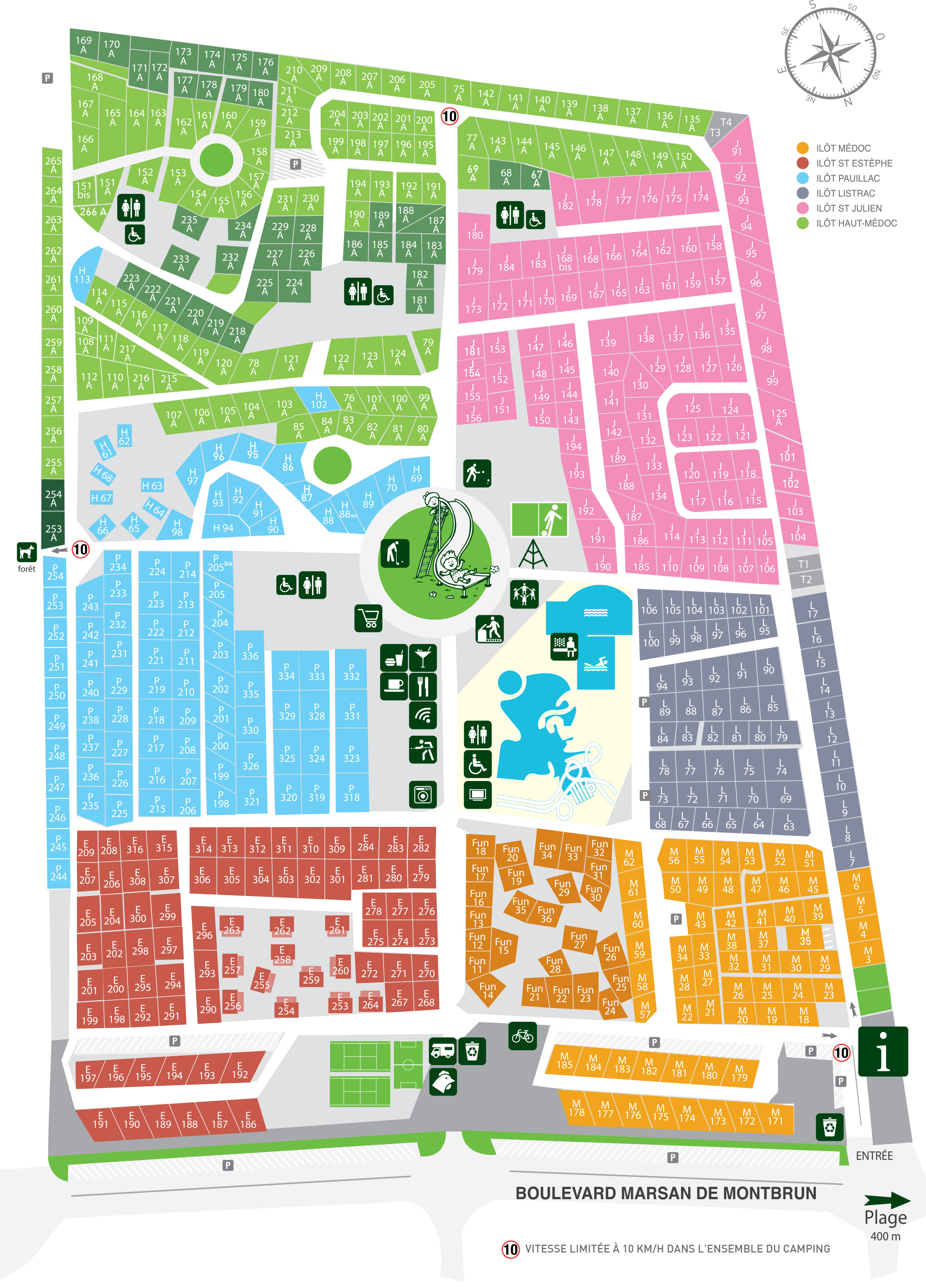 Plattegrond Le Palace