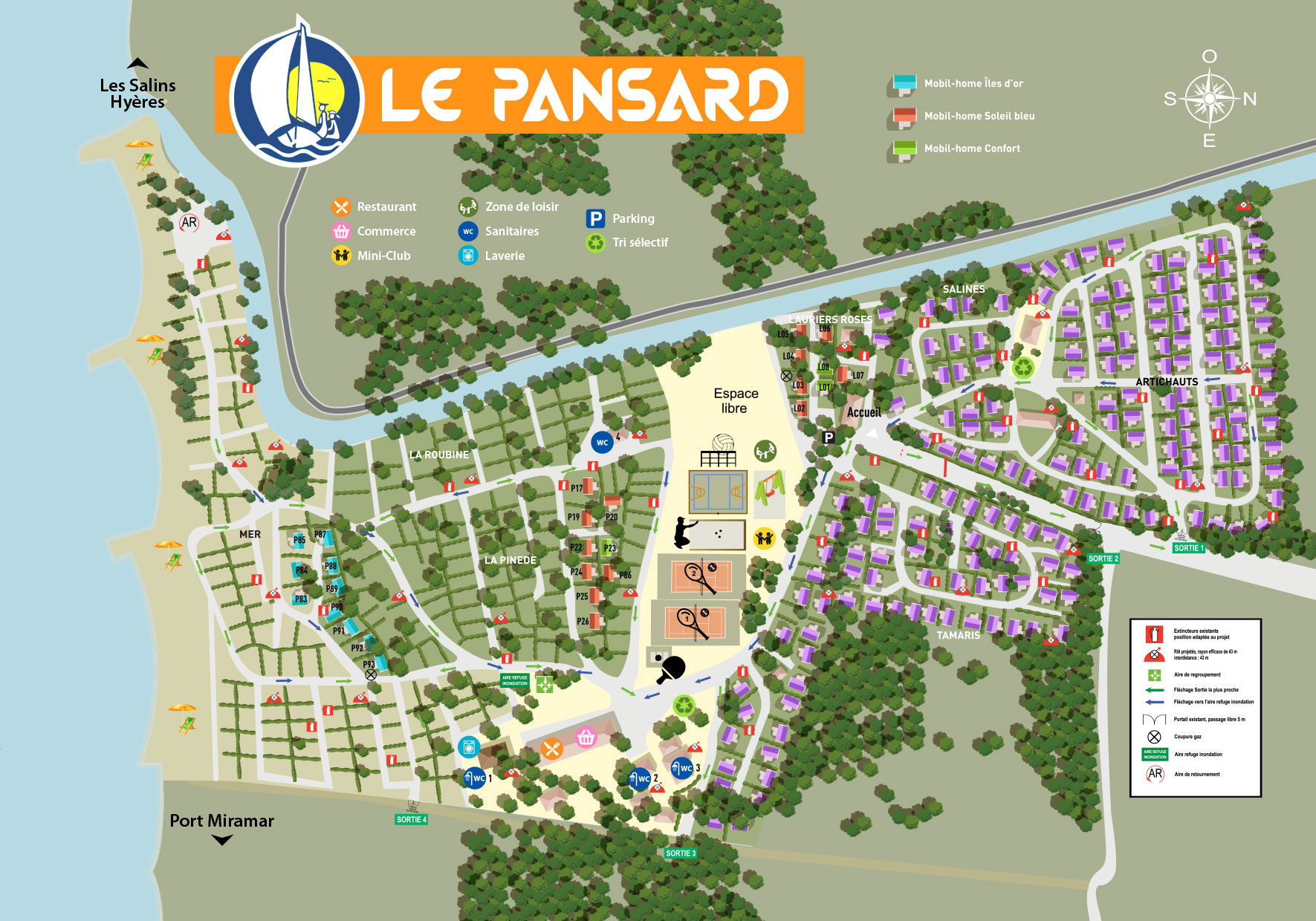 Plattegrond Le Pansard