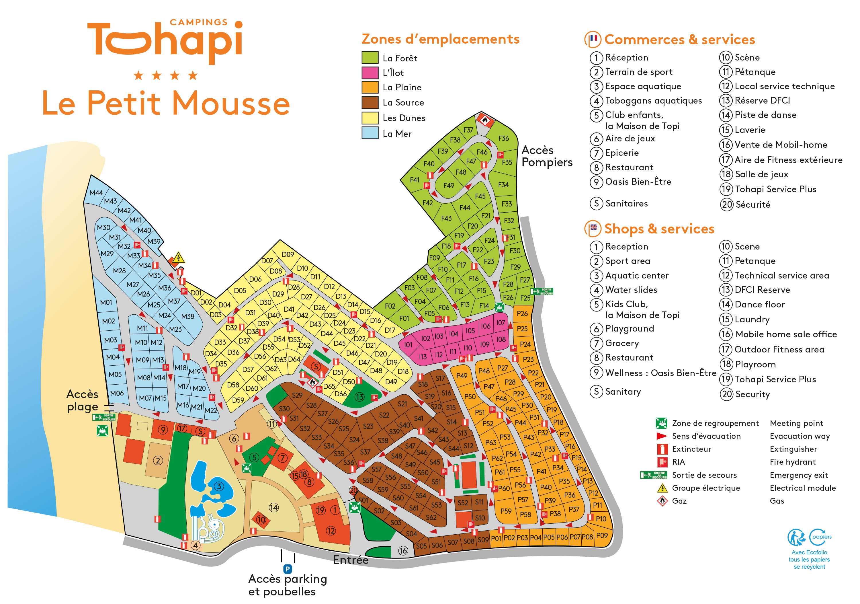 Plattegrond Le Petit Mousse