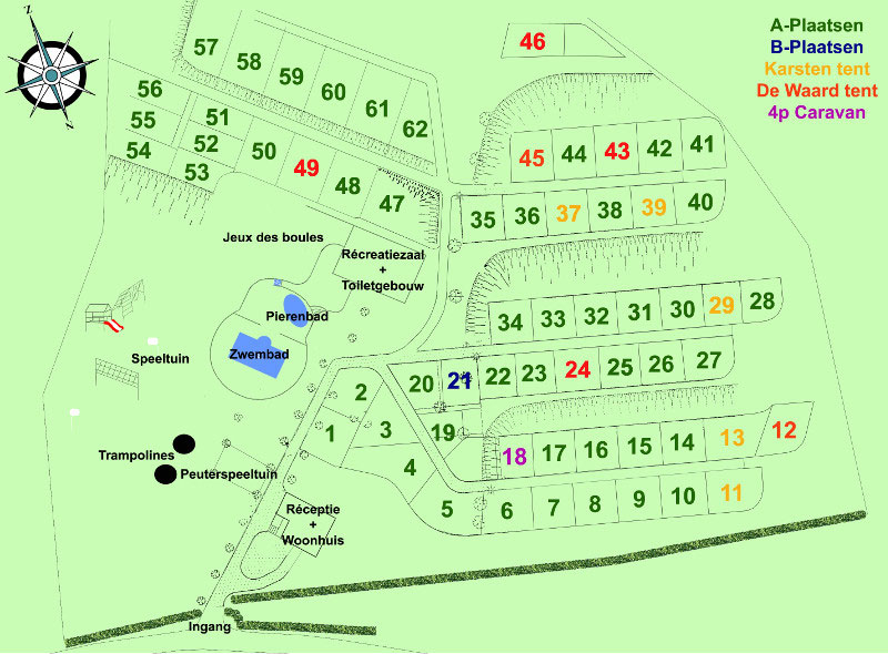 Plattegrond Le Plô