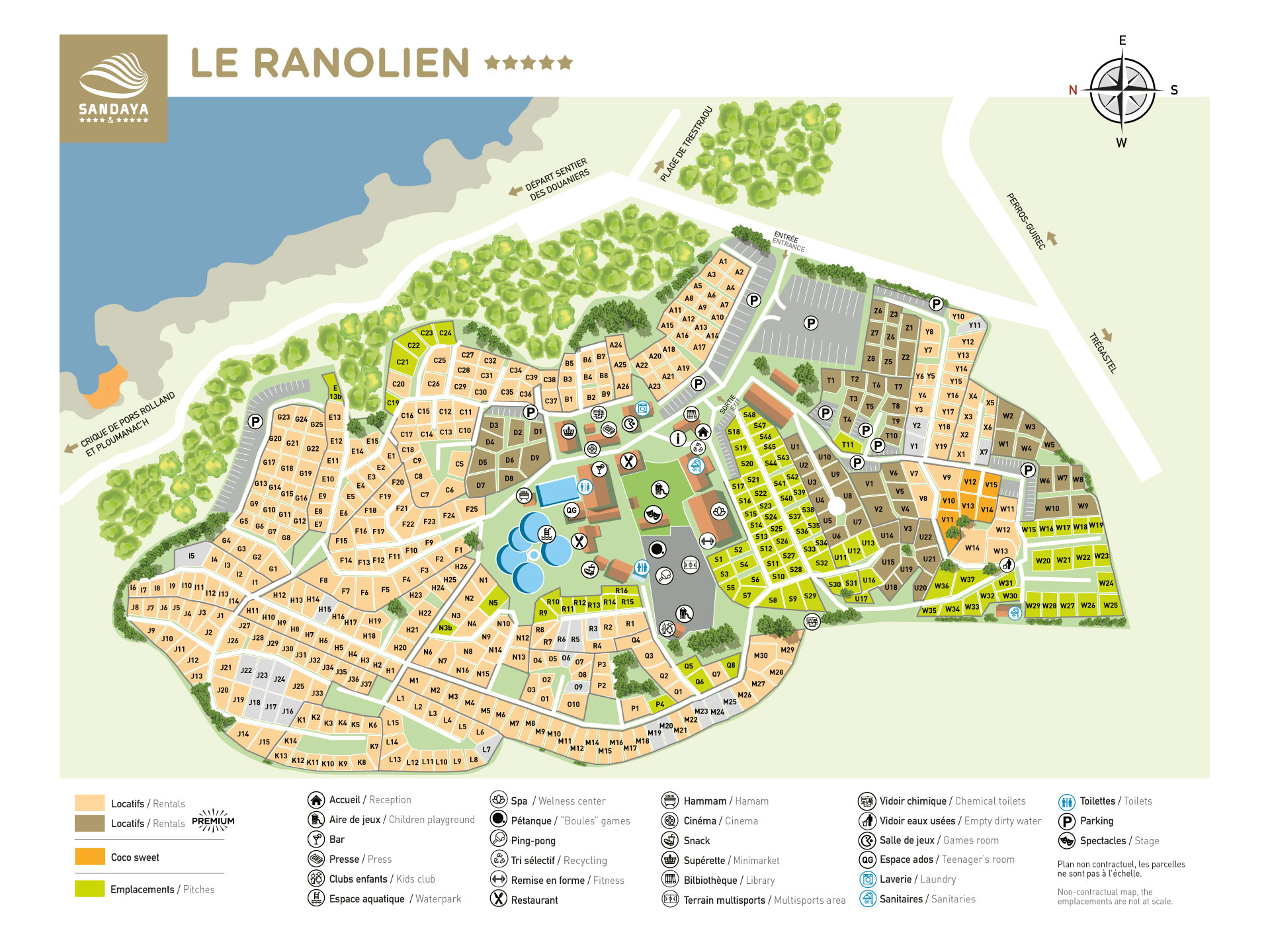 Plattegrond Le Ranolien