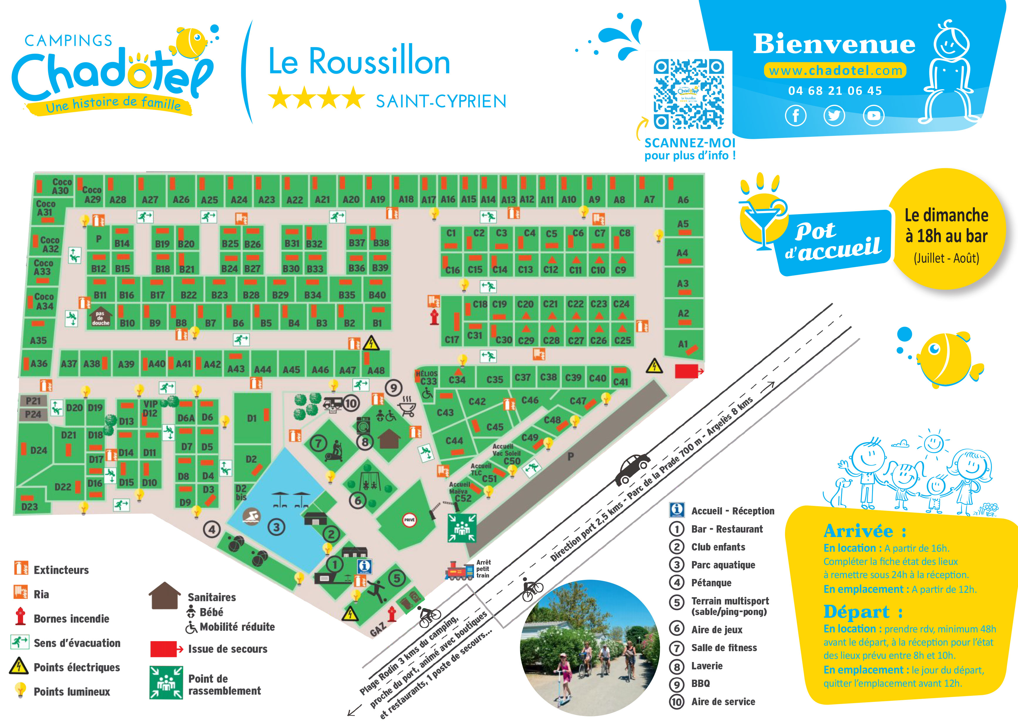 Plattegrond Le Roussillon