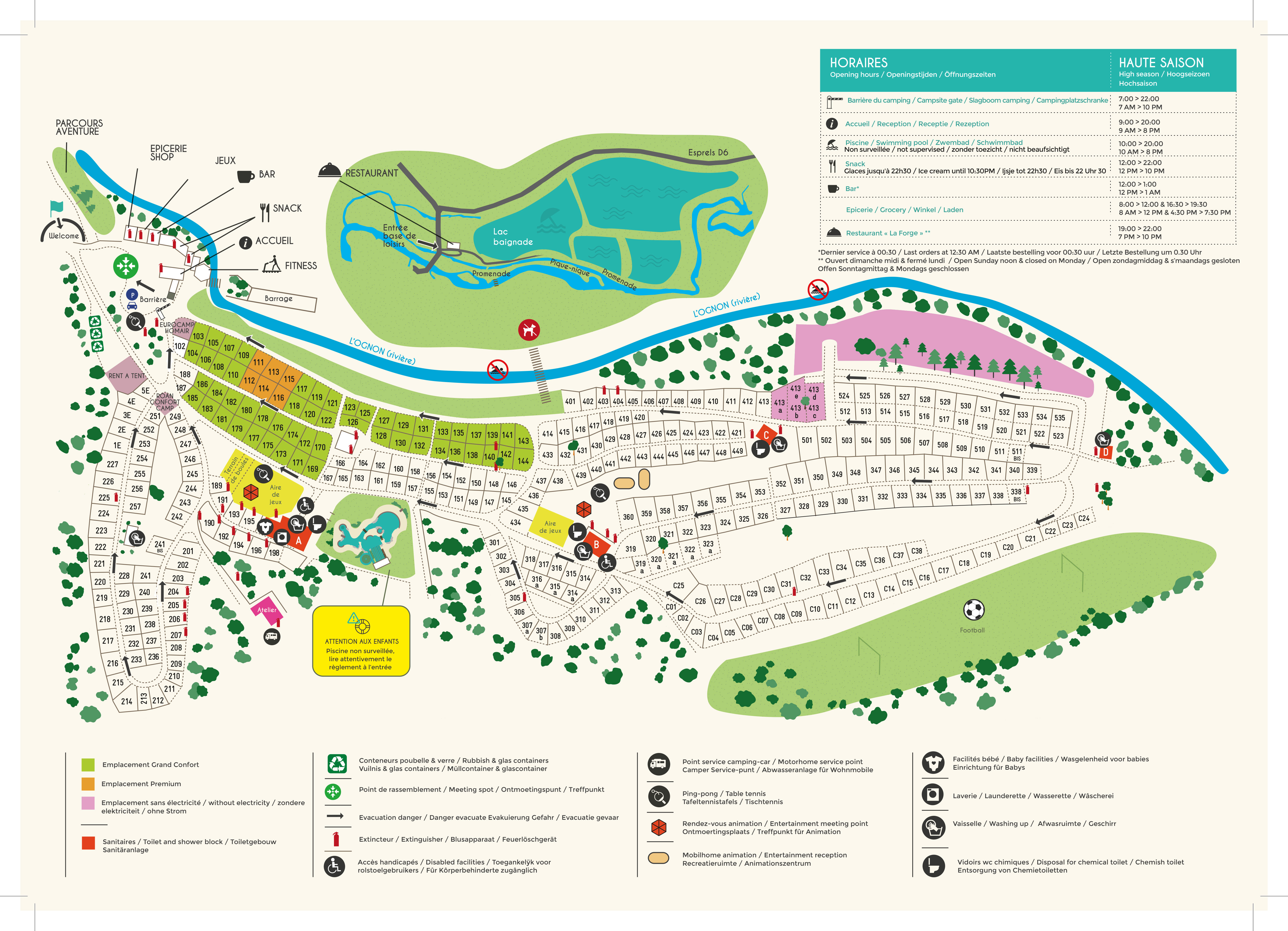 Plattegrond Le Val de Bonnal