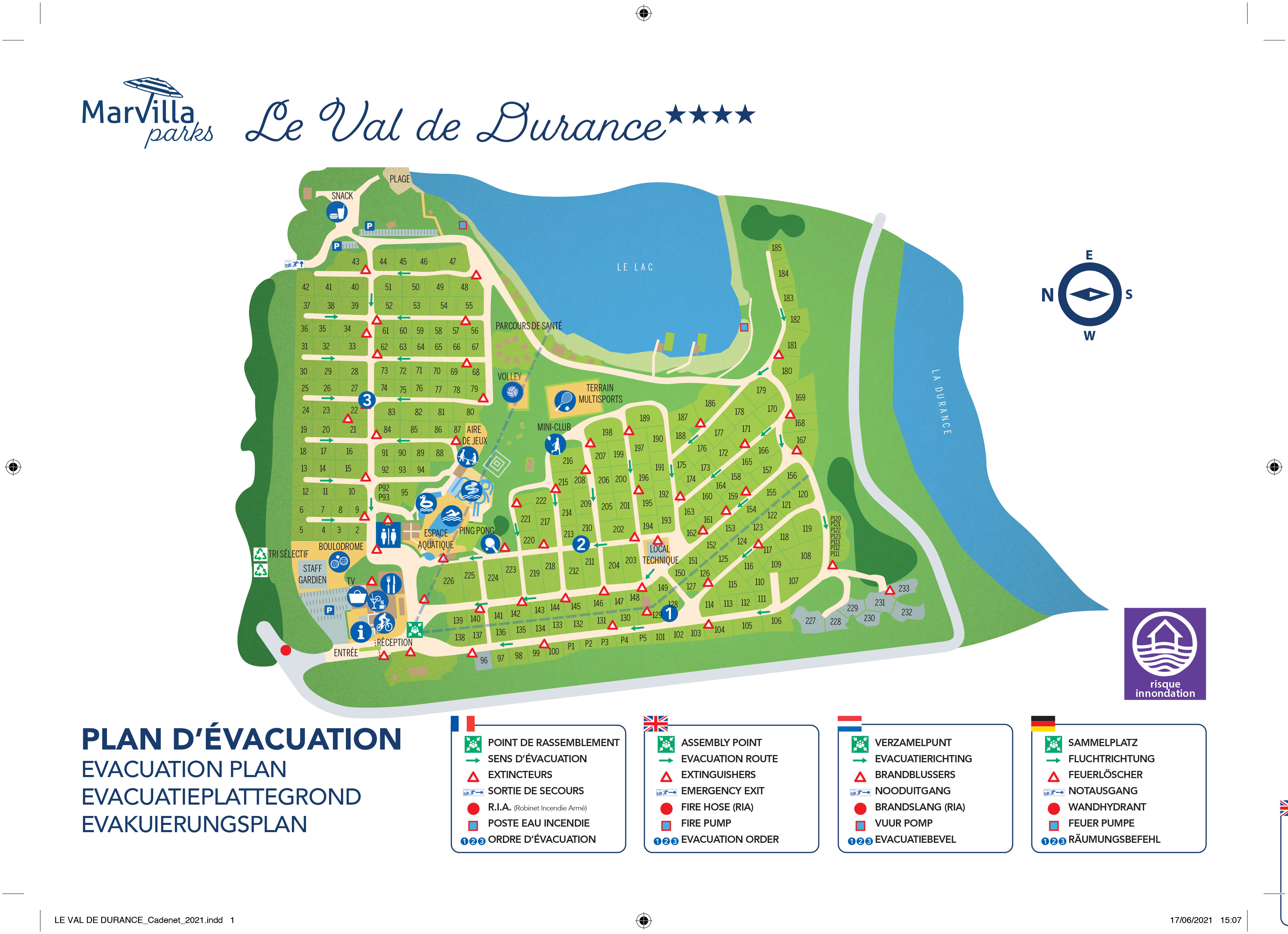 Plattegrond Le Val de Durance