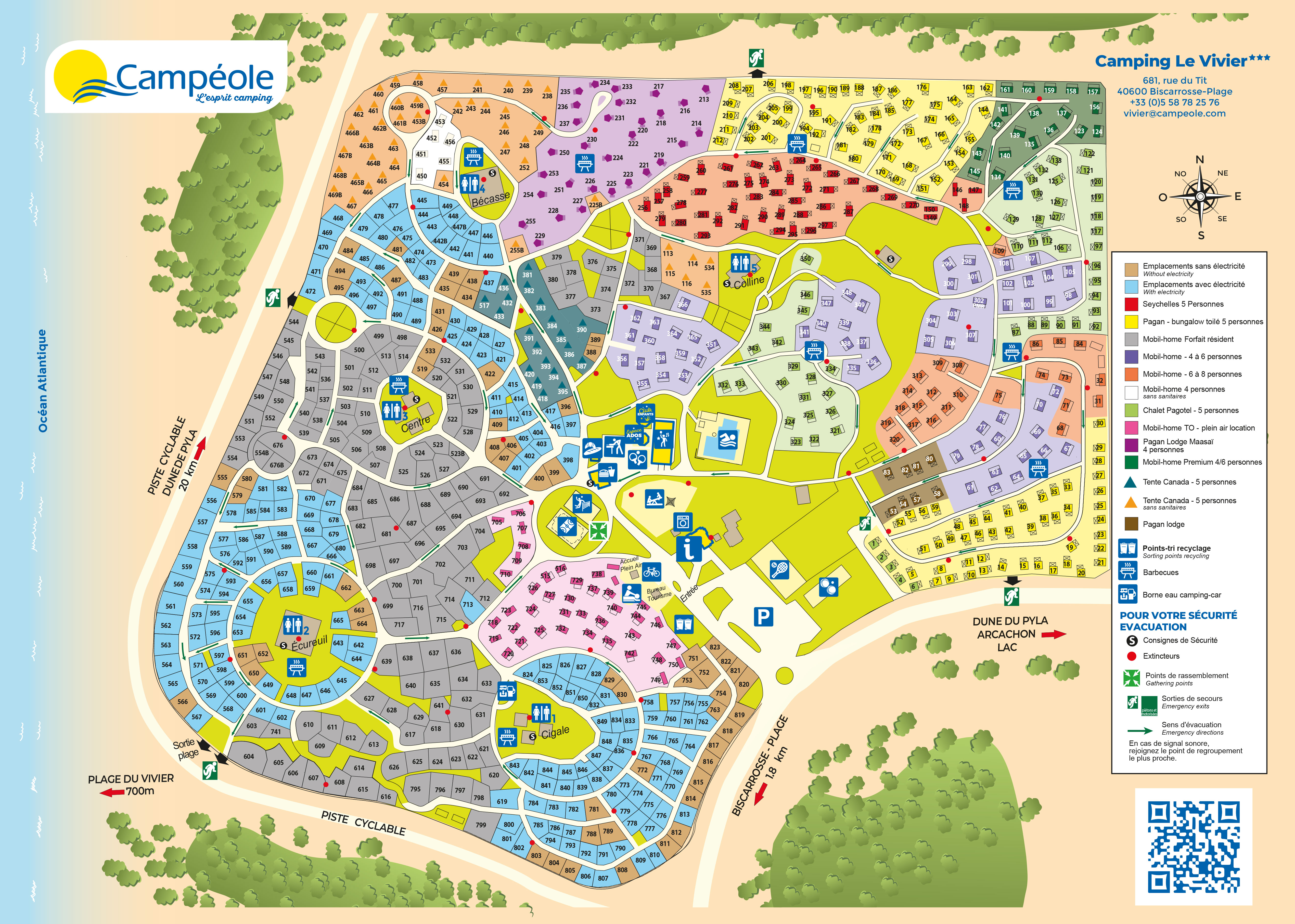 Plattegrond Le Vivier