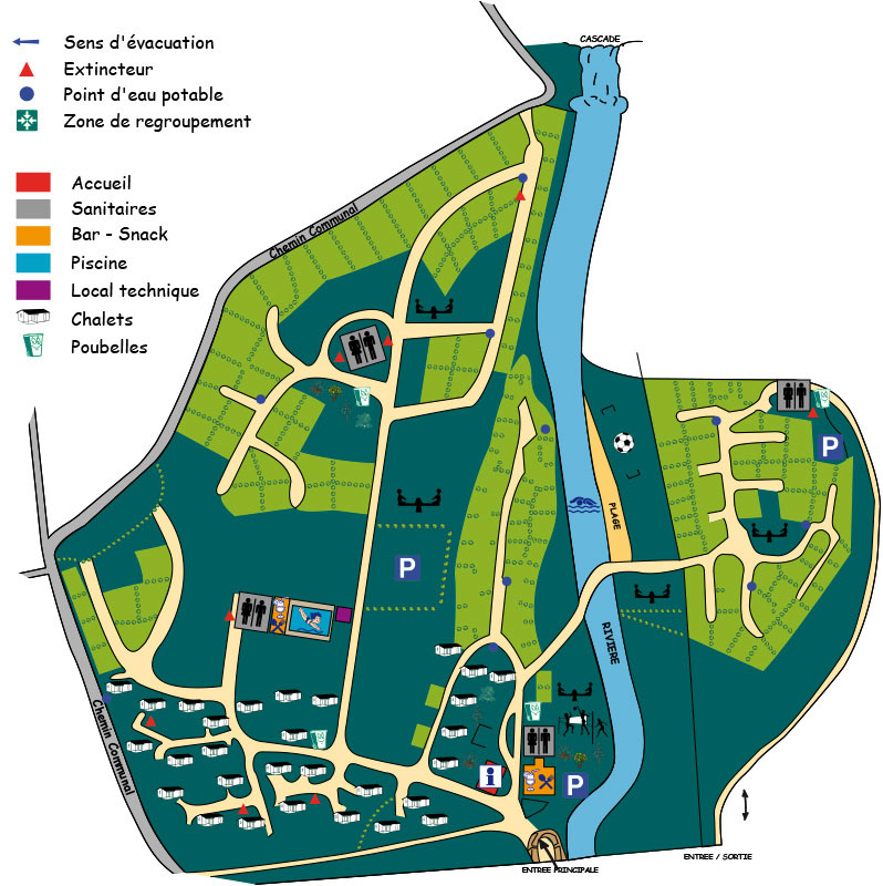 Plattegrond Les Arches