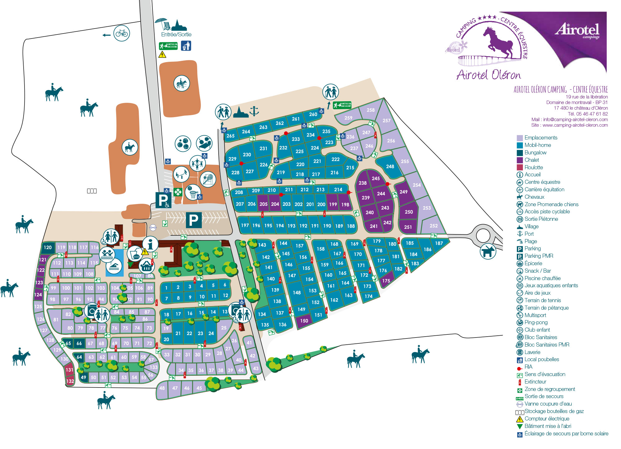 Plattegrond Les Embruns d'Oléron