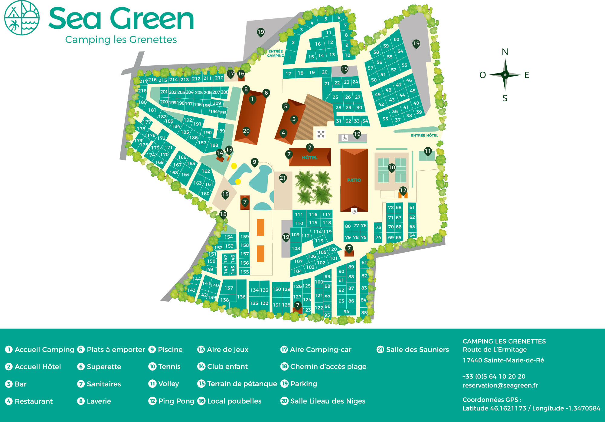 Plattegrond Les Grenettes