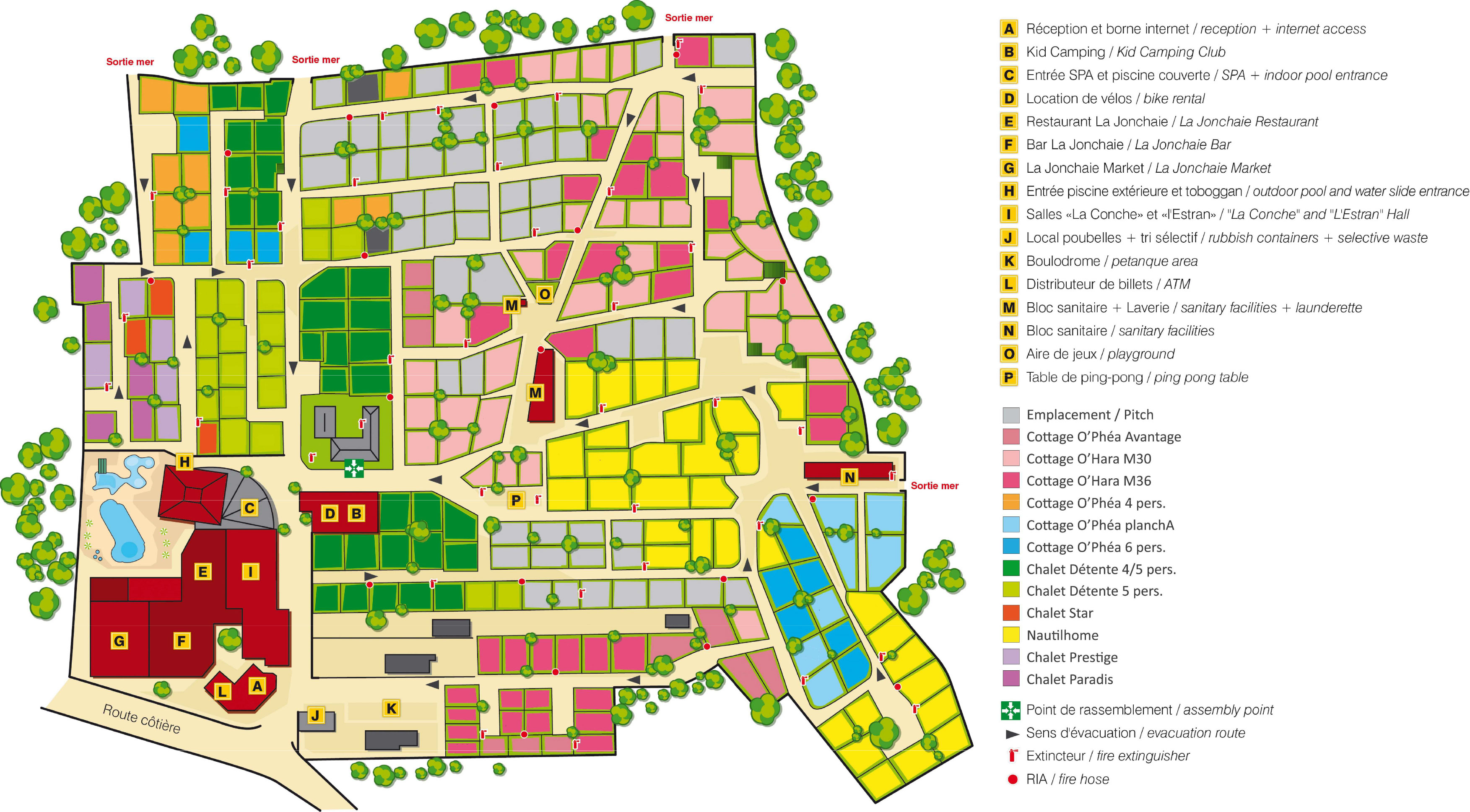 Plattegrond Les Gros Joncs