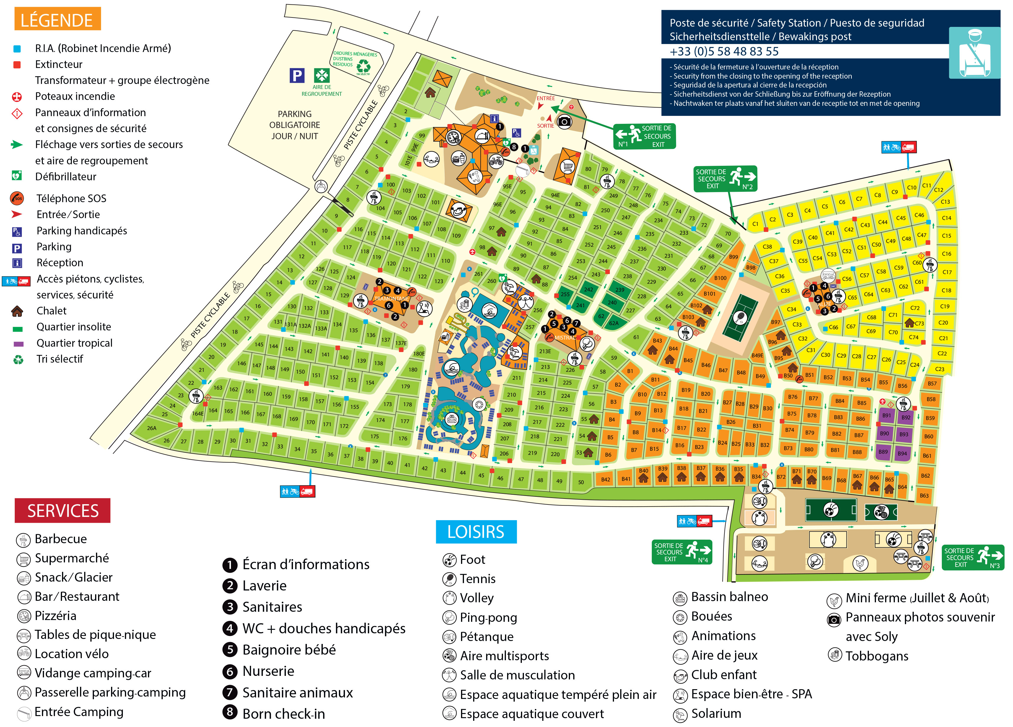 Plattegrond Lou Pignada