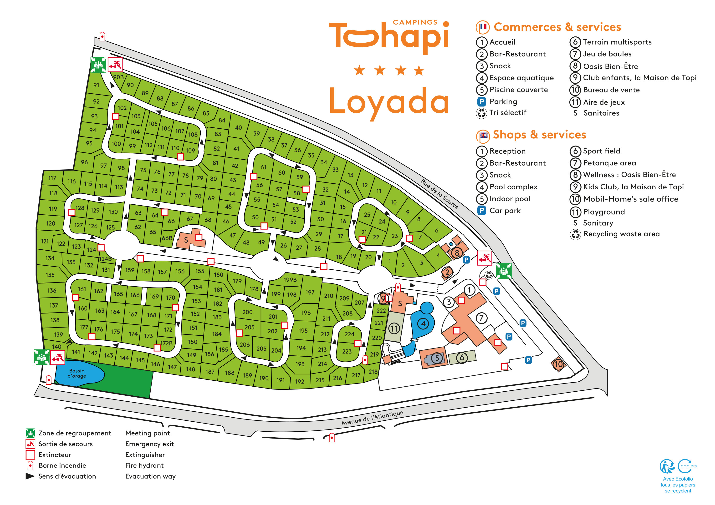 Plattegrond Loyada