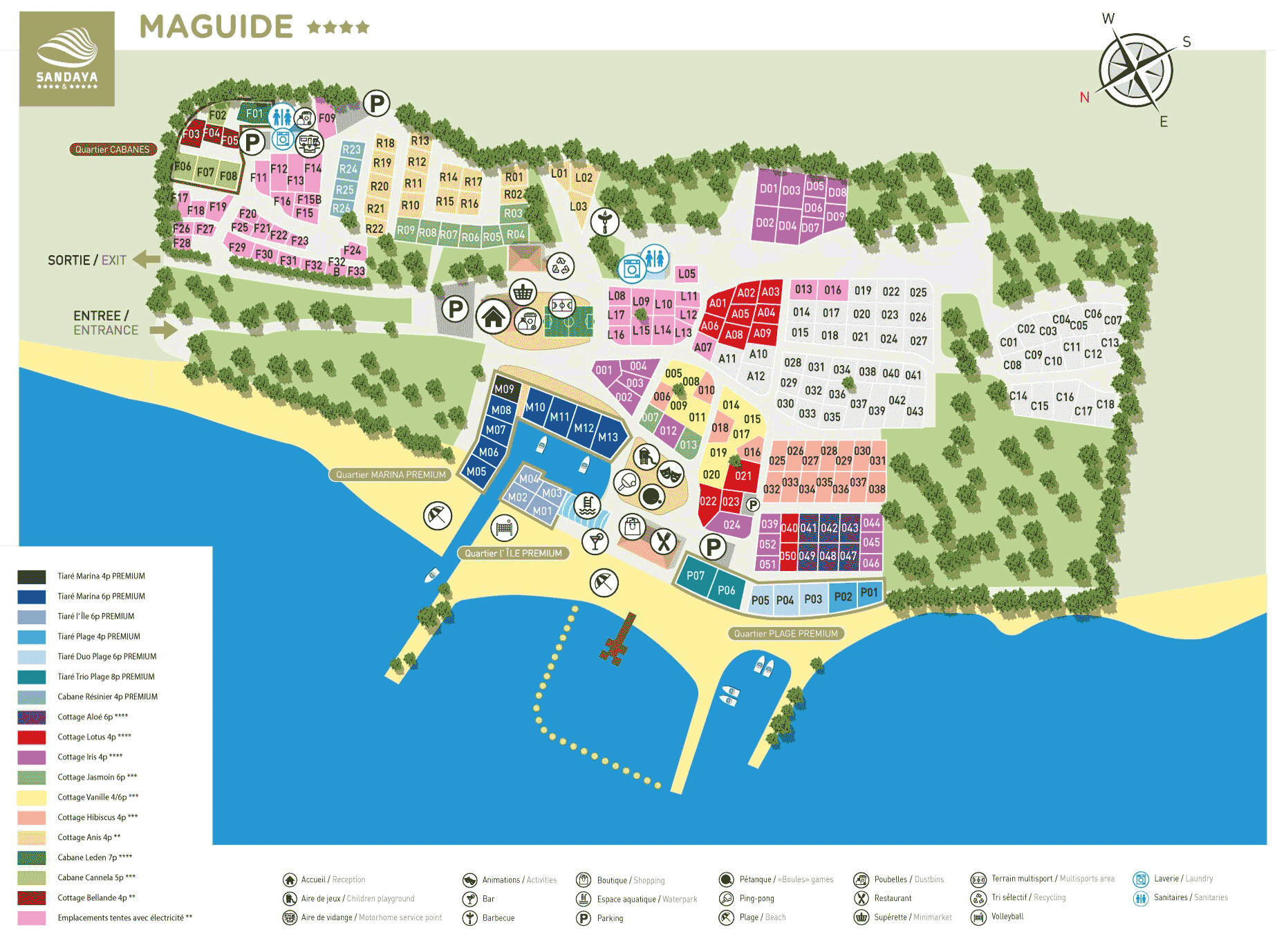 Plattegrond Maguide