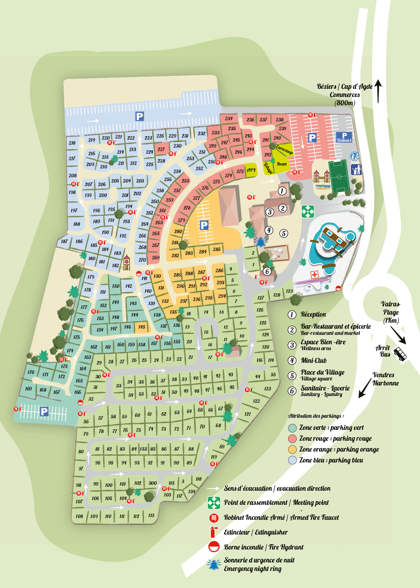 Plattegrond Mas des Lavandes