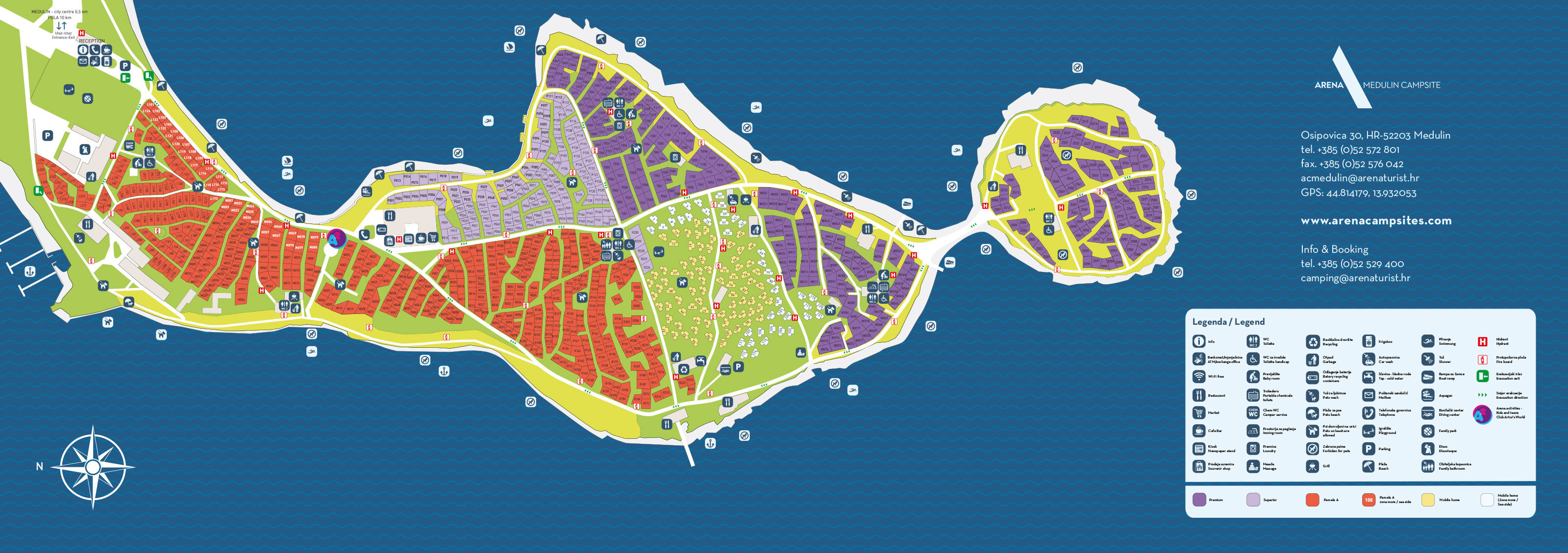 Plattegrond Medulin