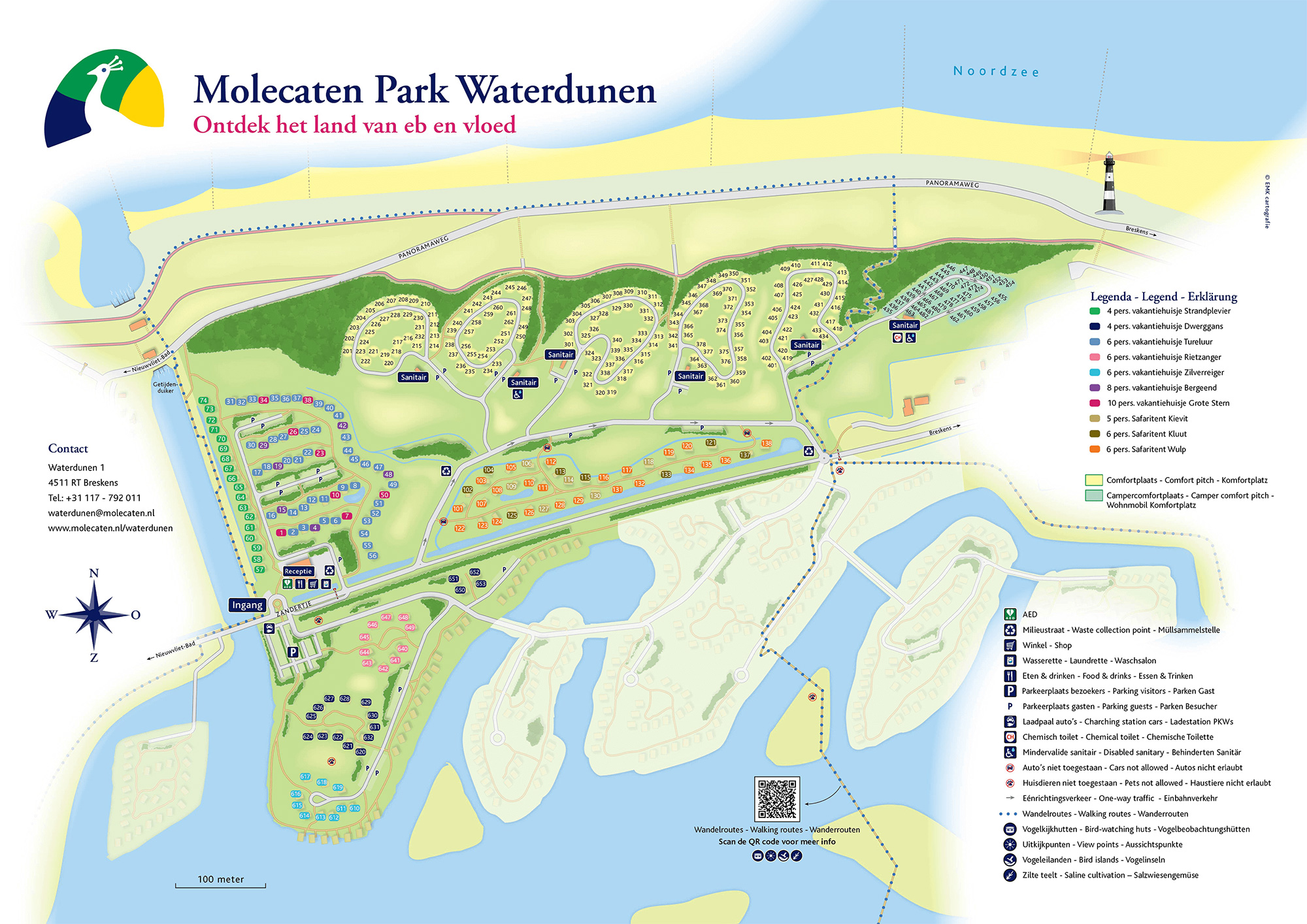 Plattegrond Molecaten Park Waterdunen