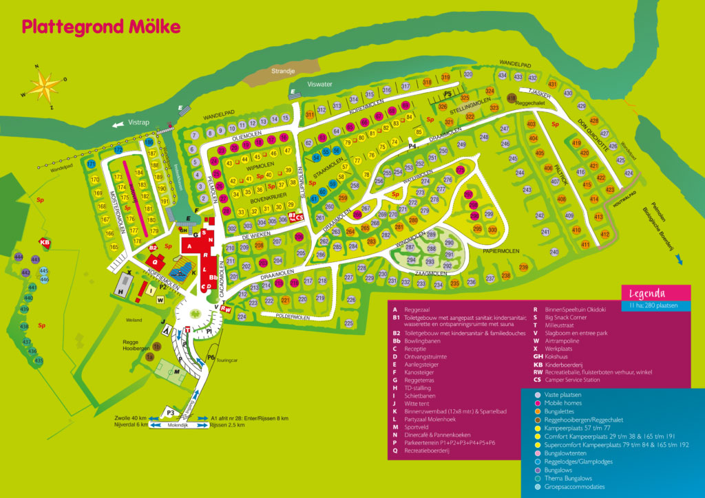 Plattegrond Mölke