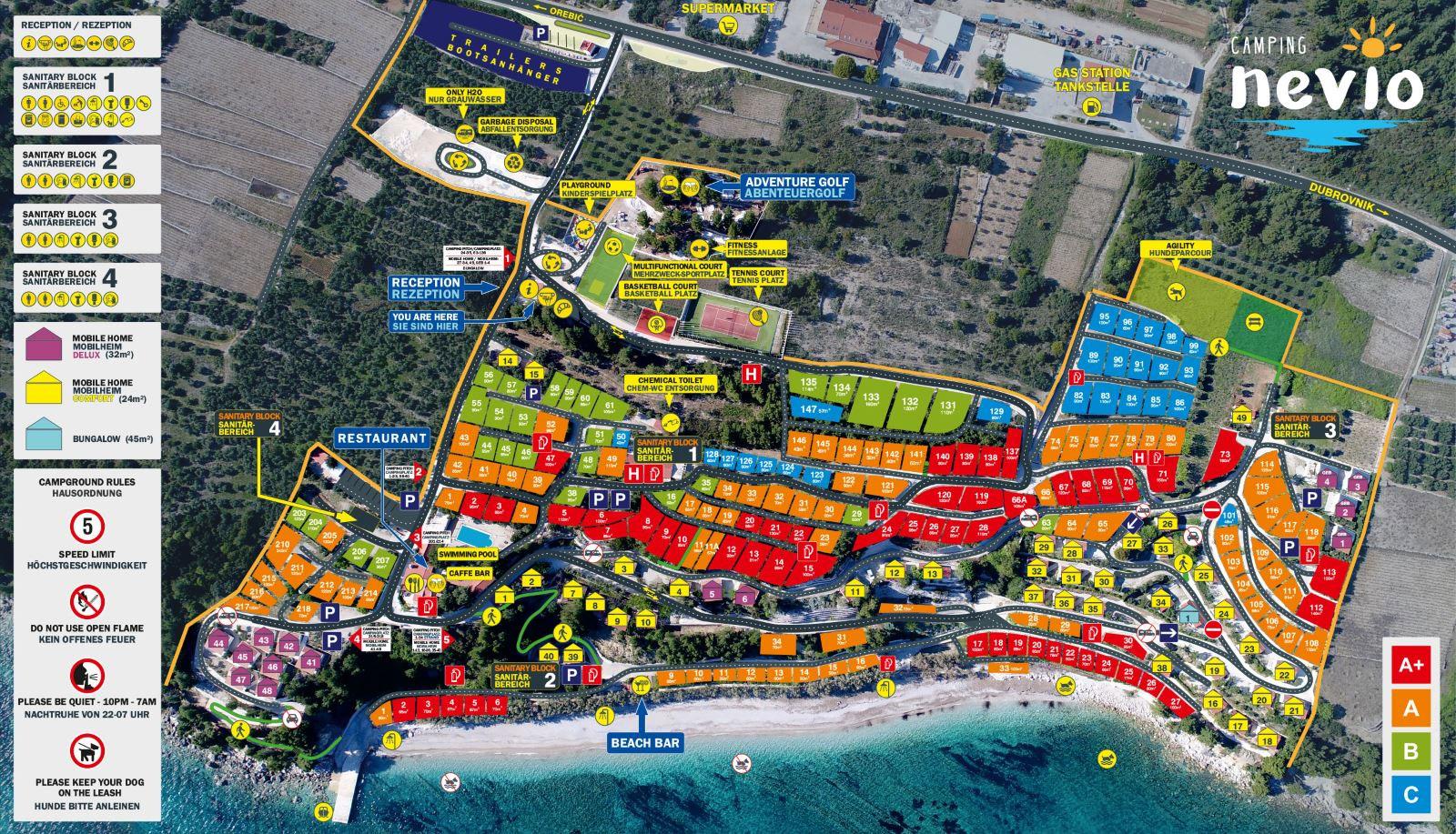 Plattegrond Nevio