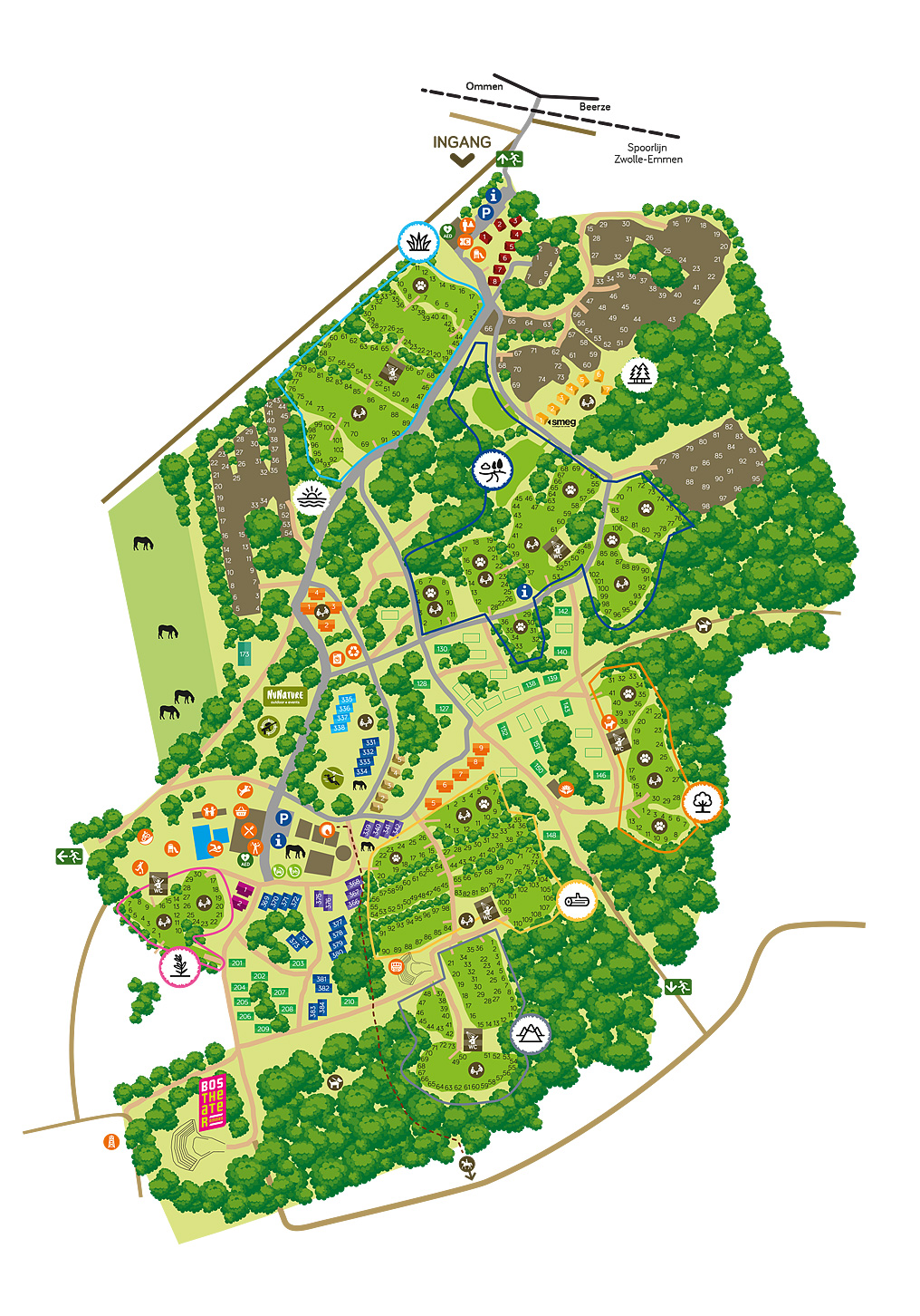 Plattegrond Ommerland