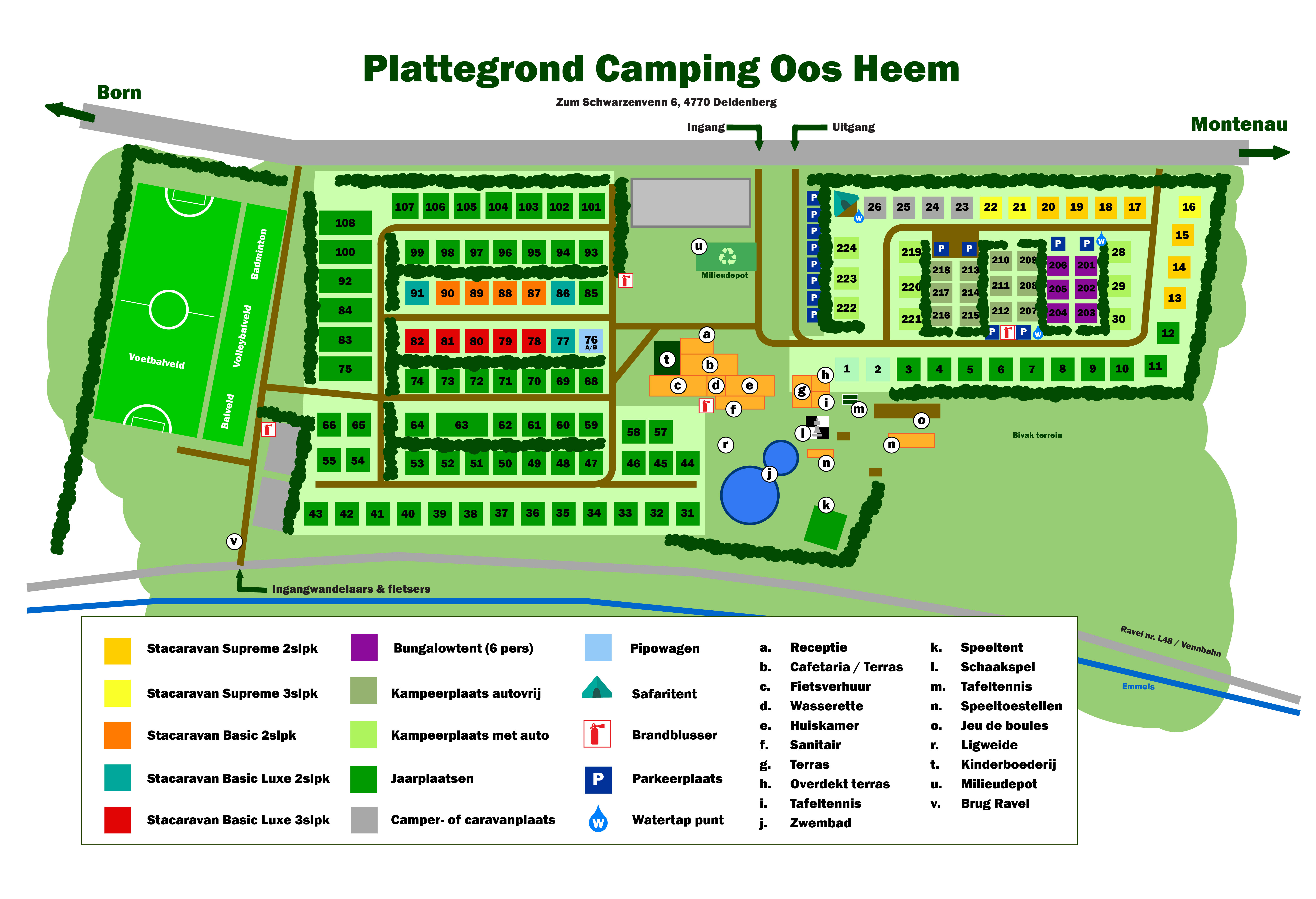 Plattegrond Oos Heem