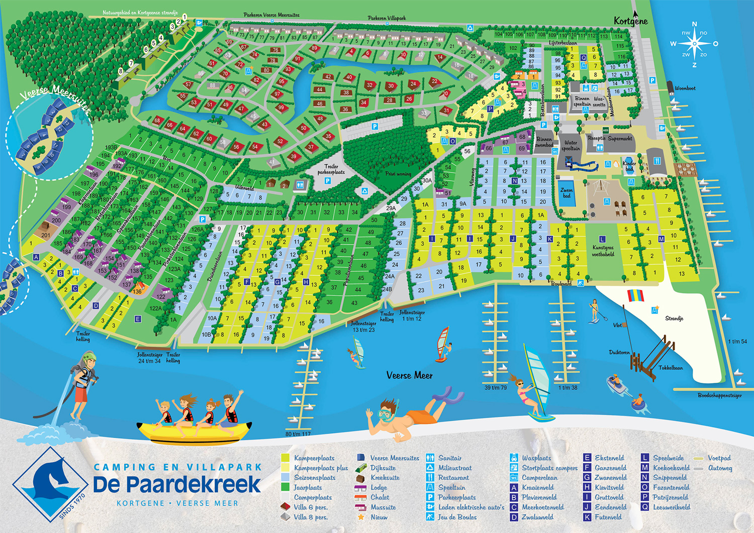 Plattegrond Paardekreek