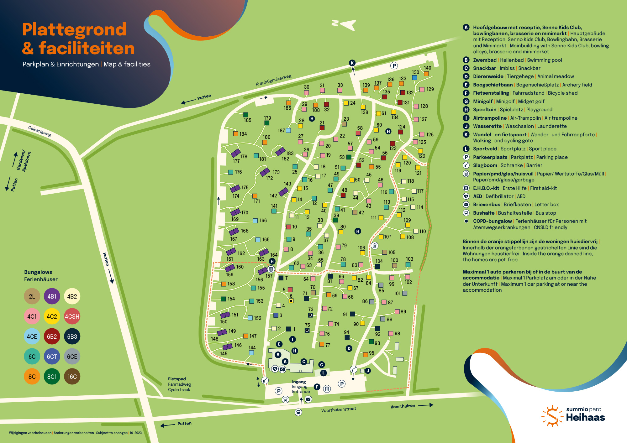 Plattegrond Parc Heihaas