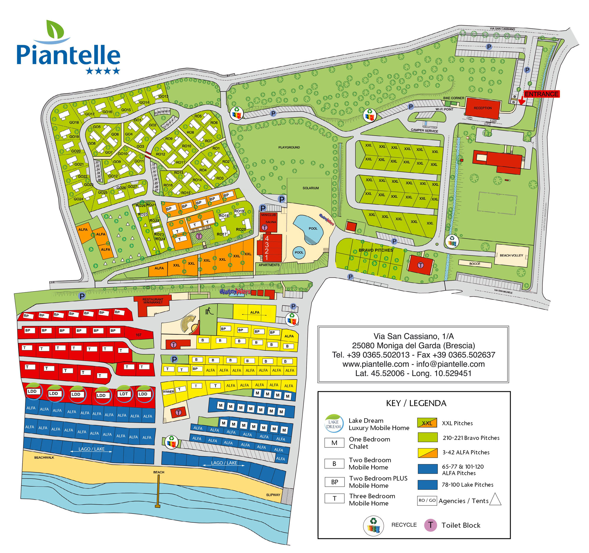 Plattegrond Piantelle