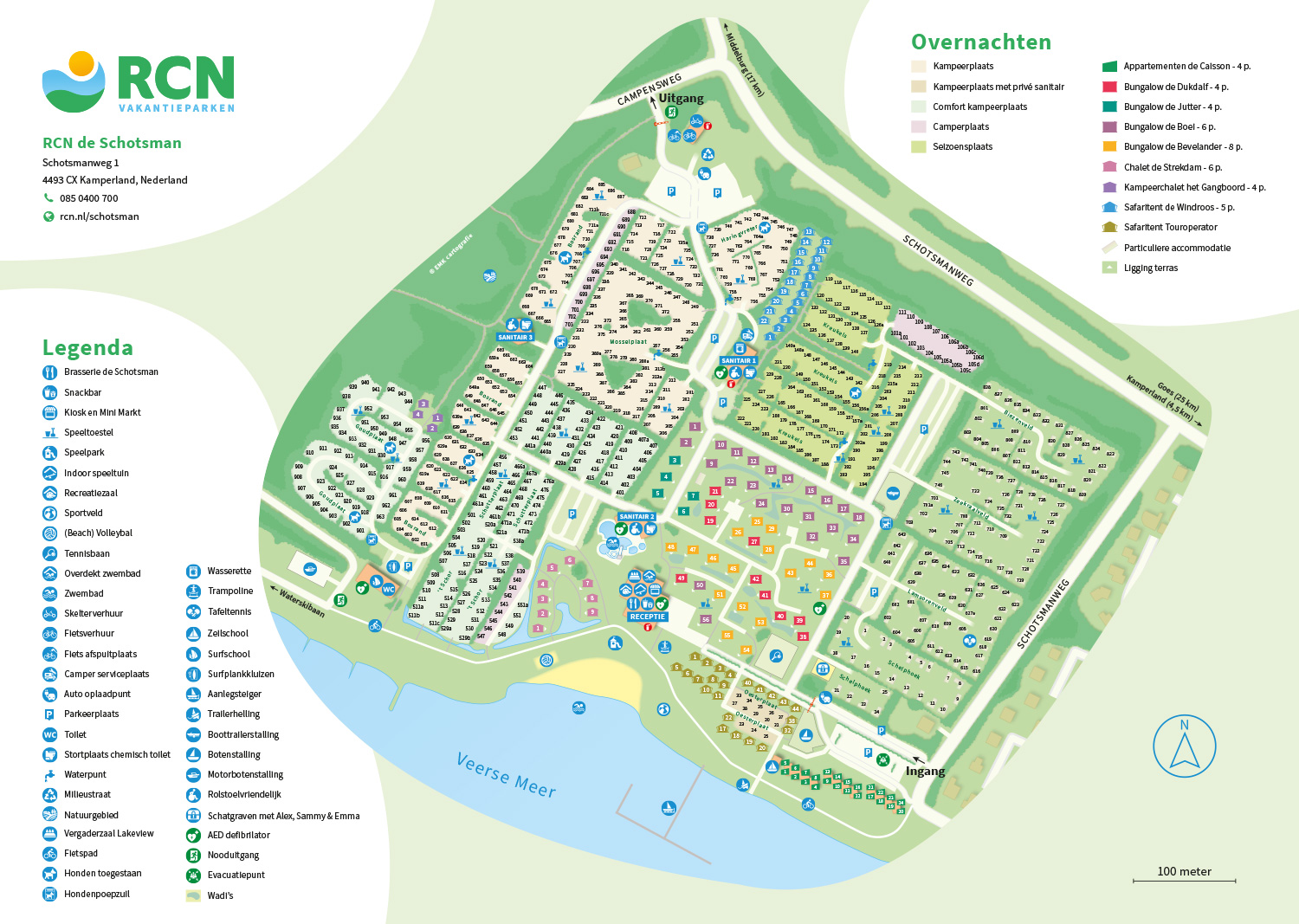 Plattegrond RCN de Schotsman