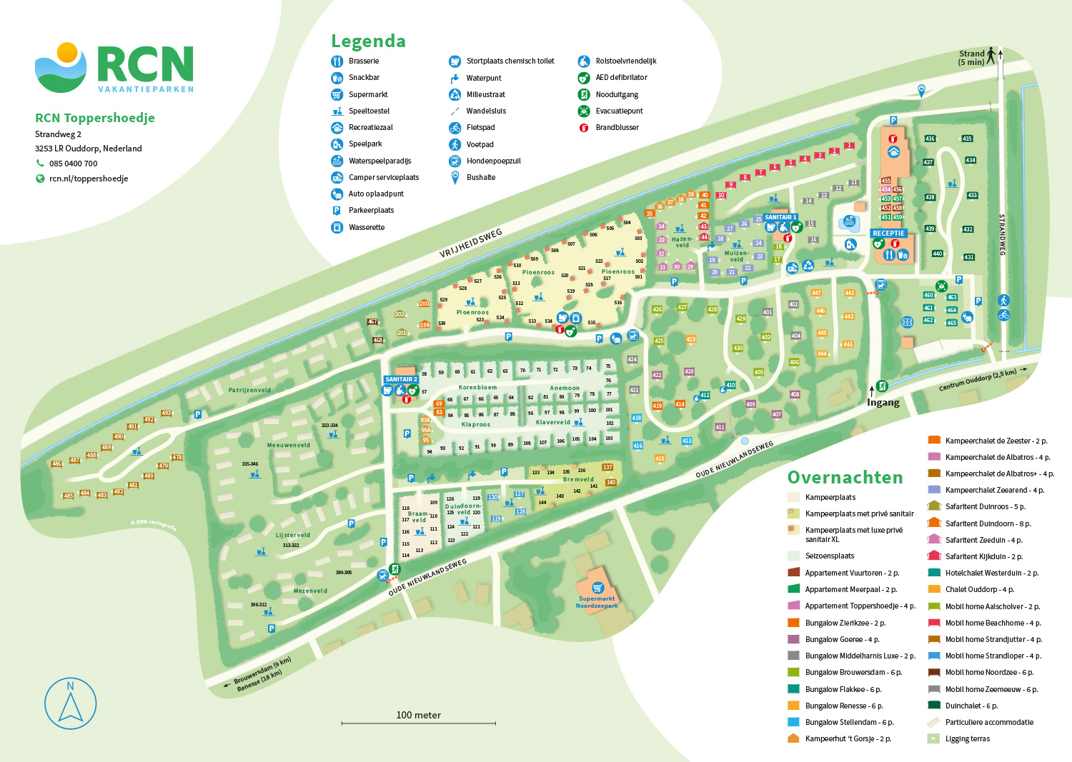 Plattegrond RCN Toppershoedje