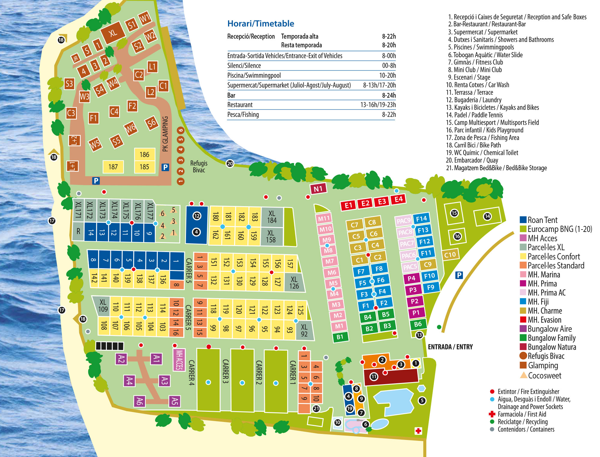 Plattegrond Riu