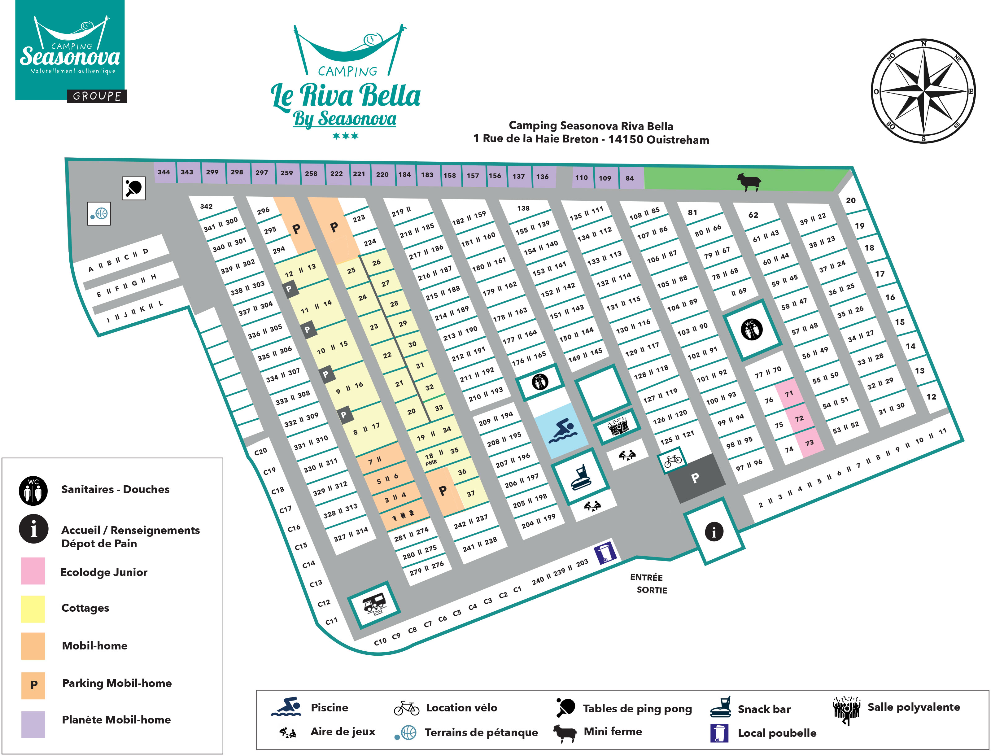 Plattegrond Riva Bella