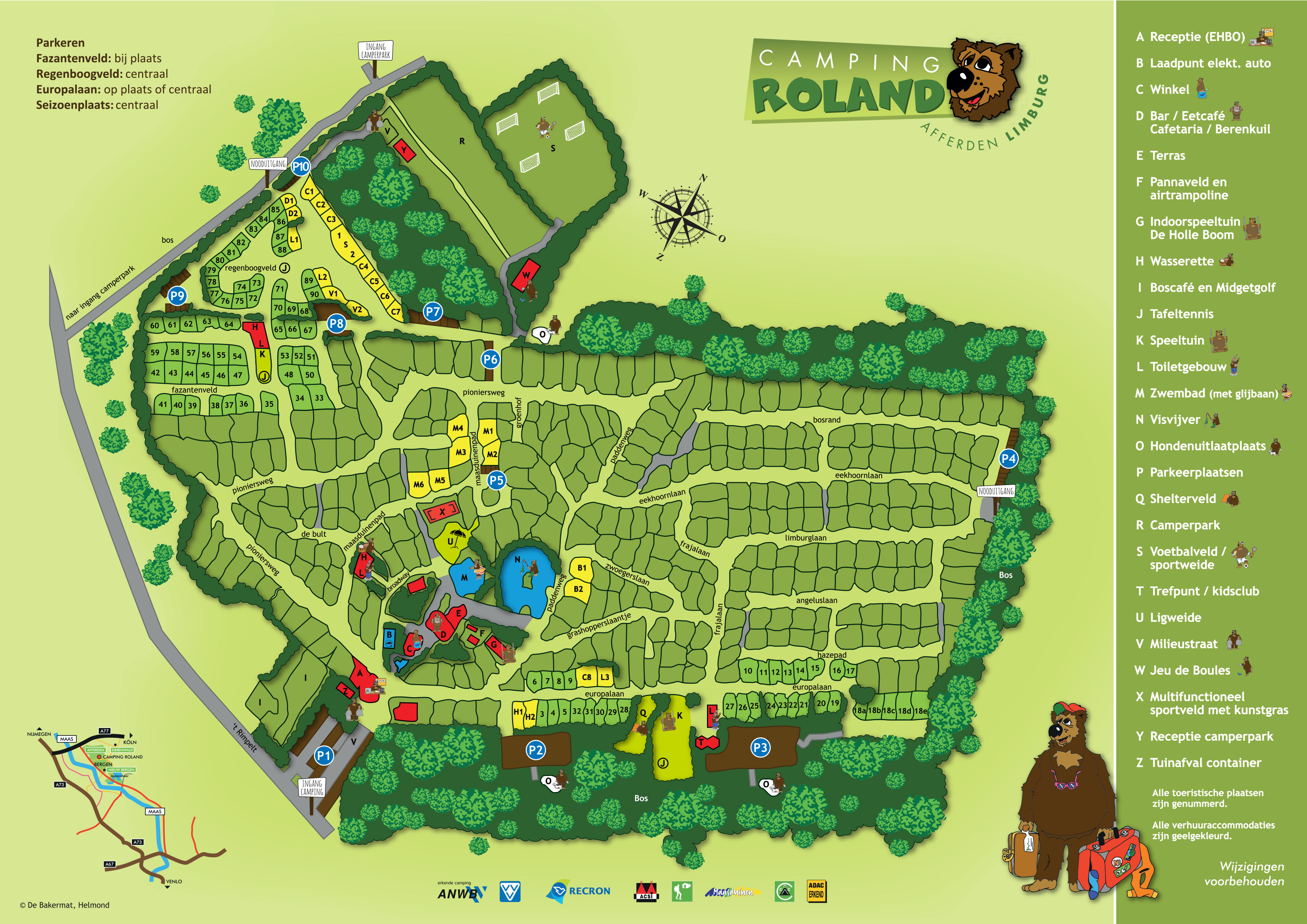 Plattegrond Roland