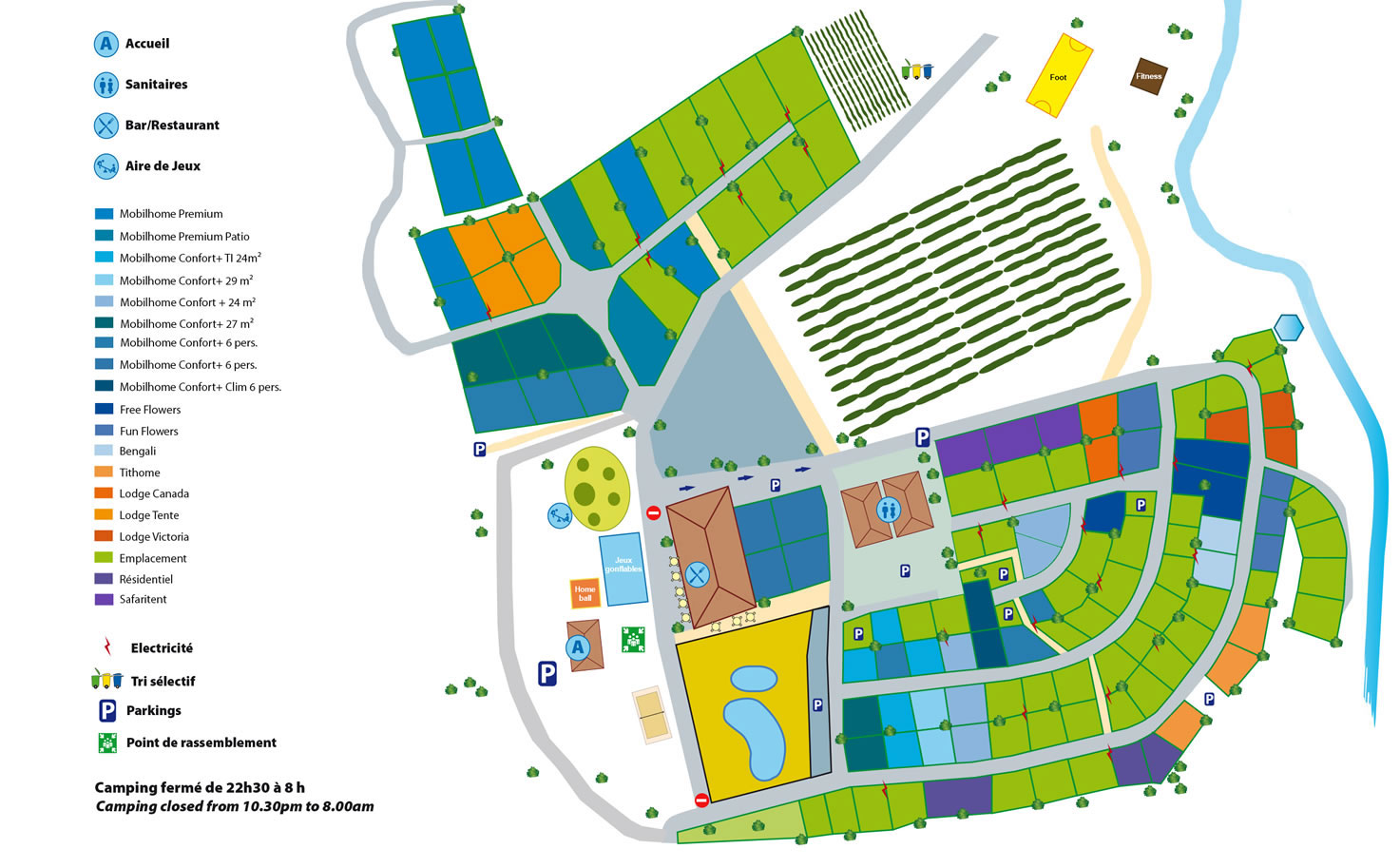 Plattegrond Saint Amand