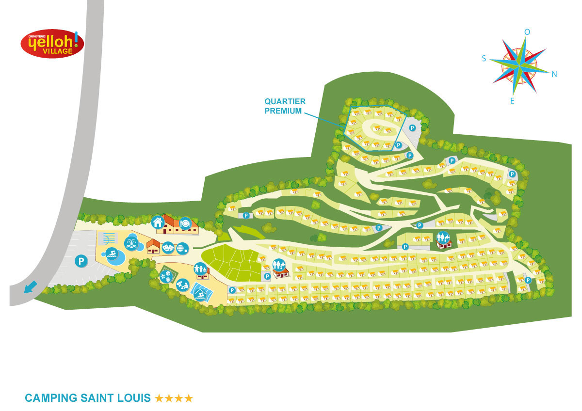 Plattegrond Saint Louis