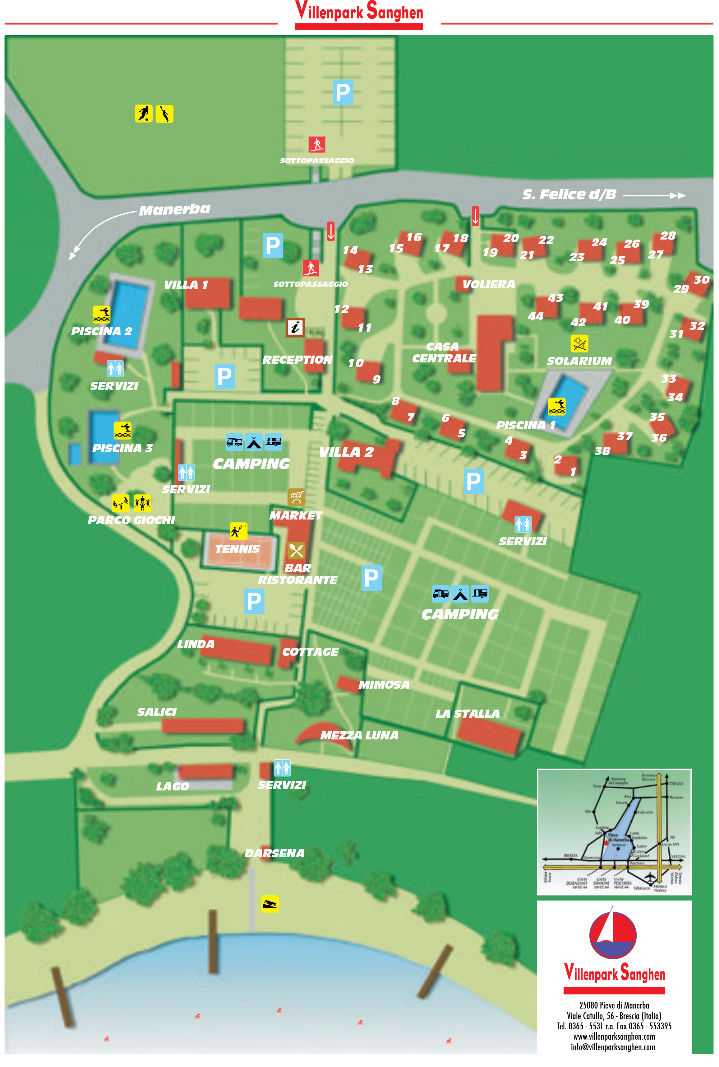 Plattegrond Sanghen