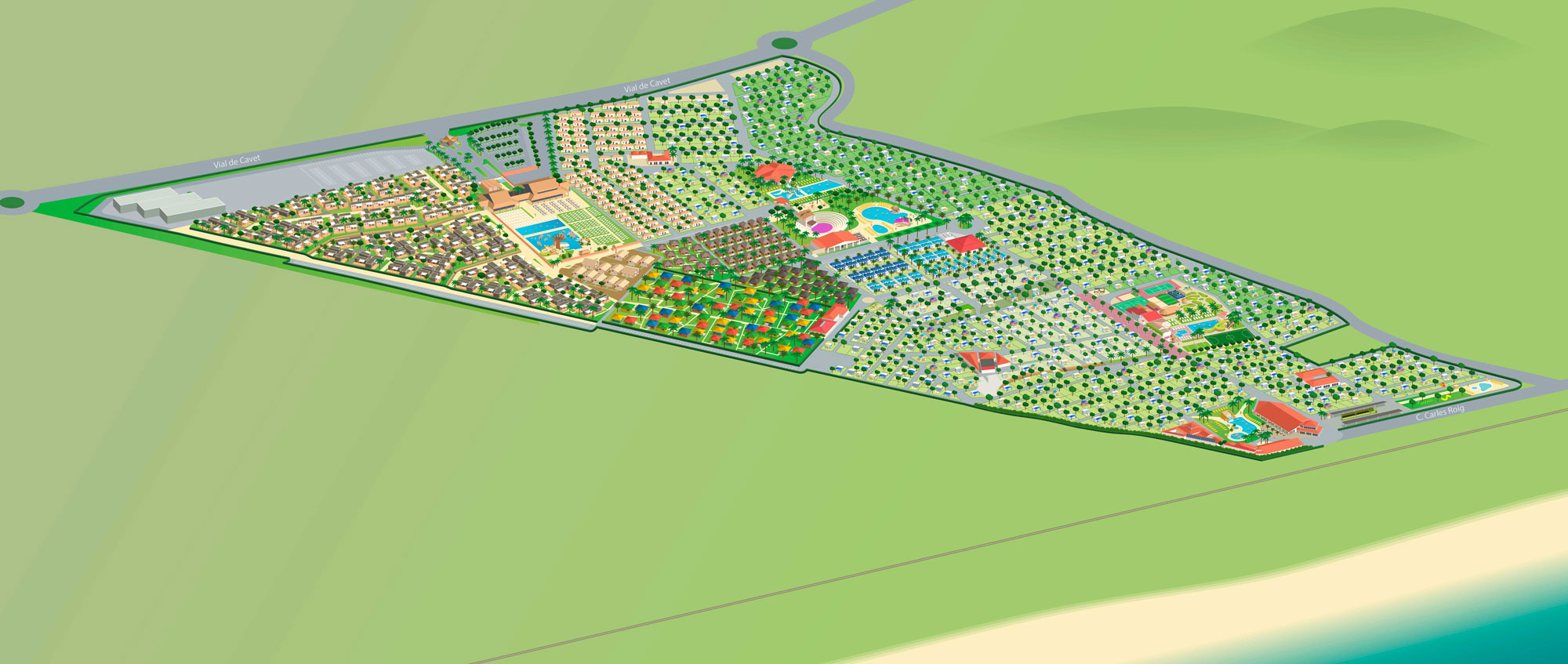 Plattegrond Sangulí