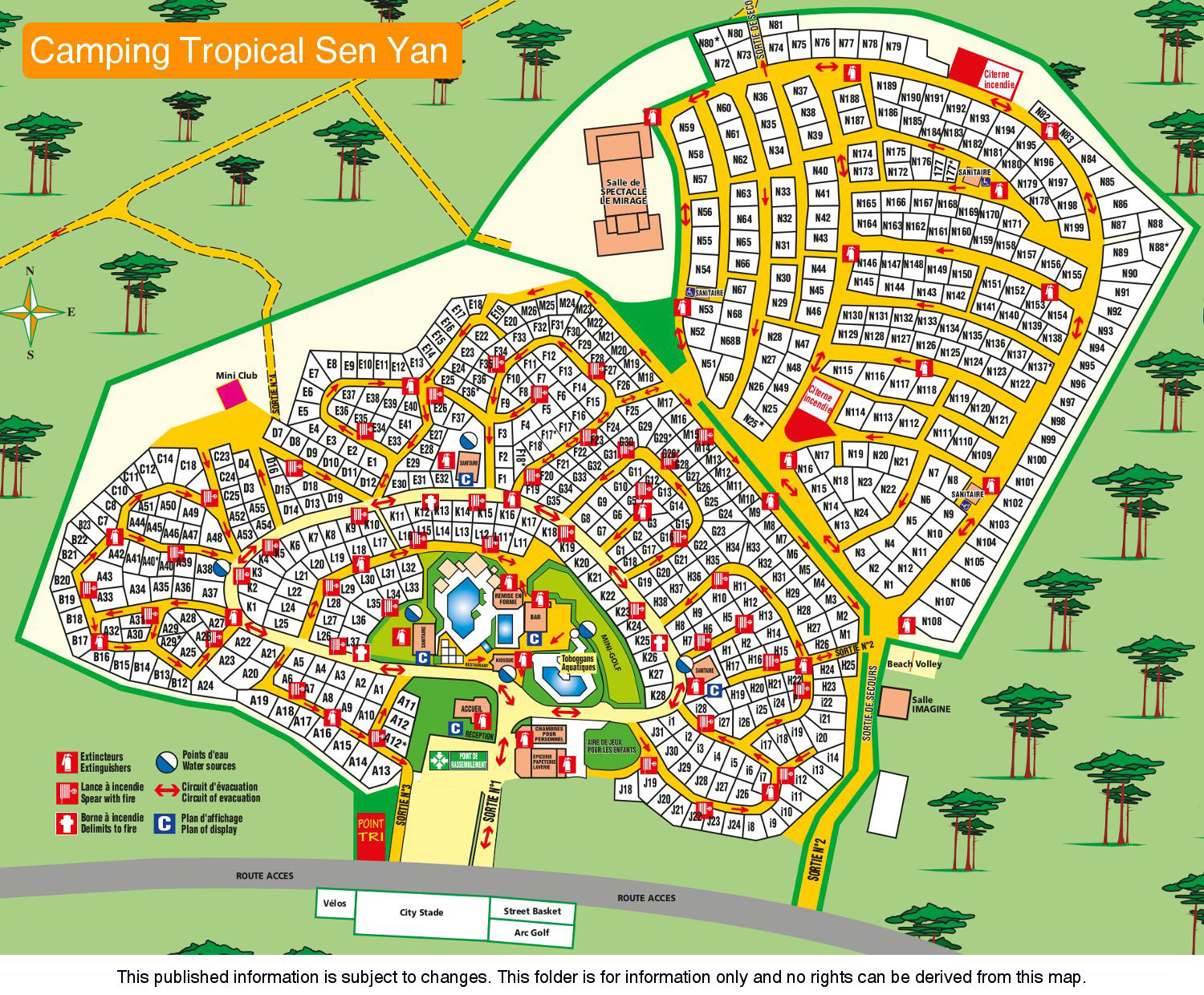 Plattegrond Sen Yan