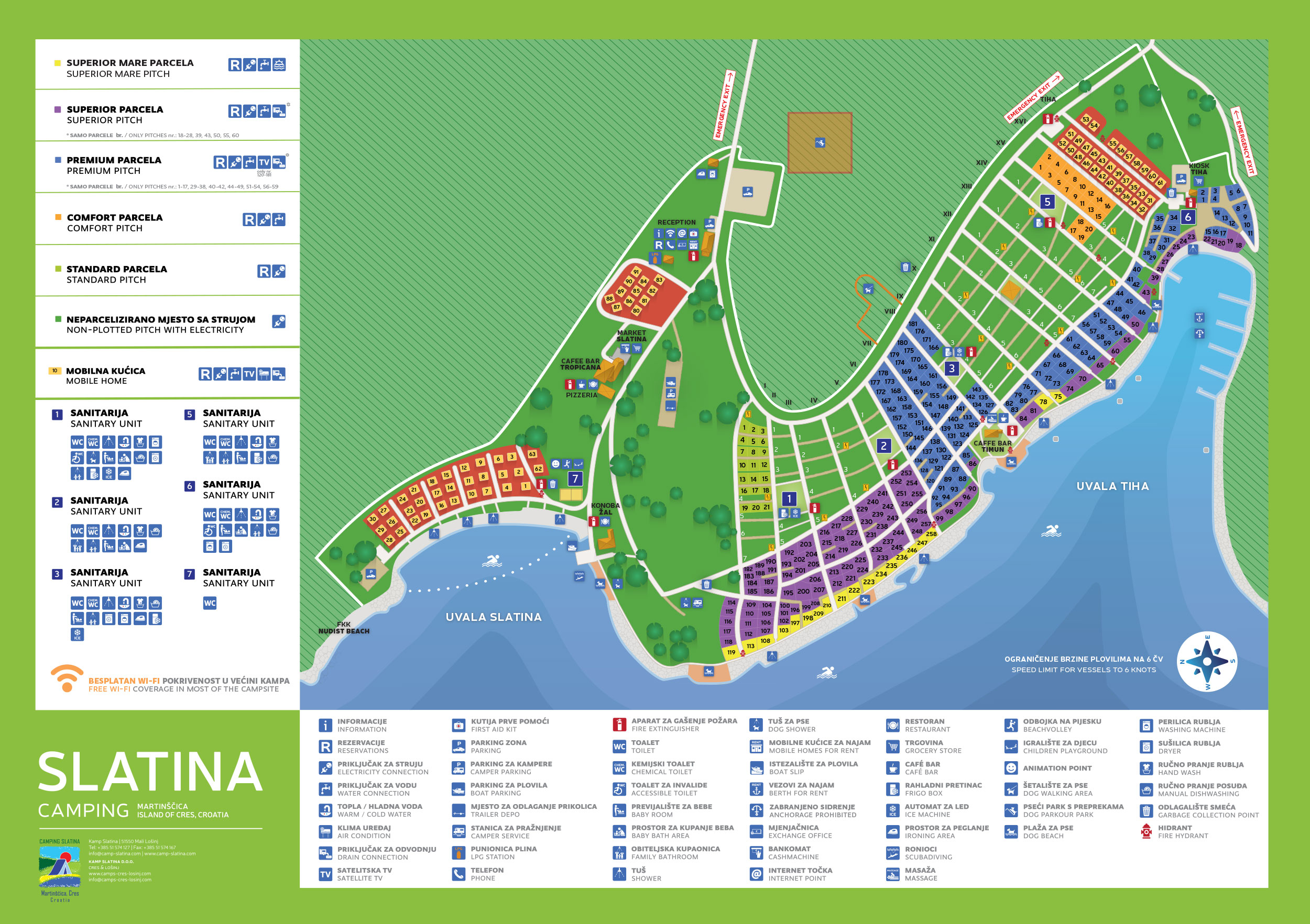 Plattegrond Slatina