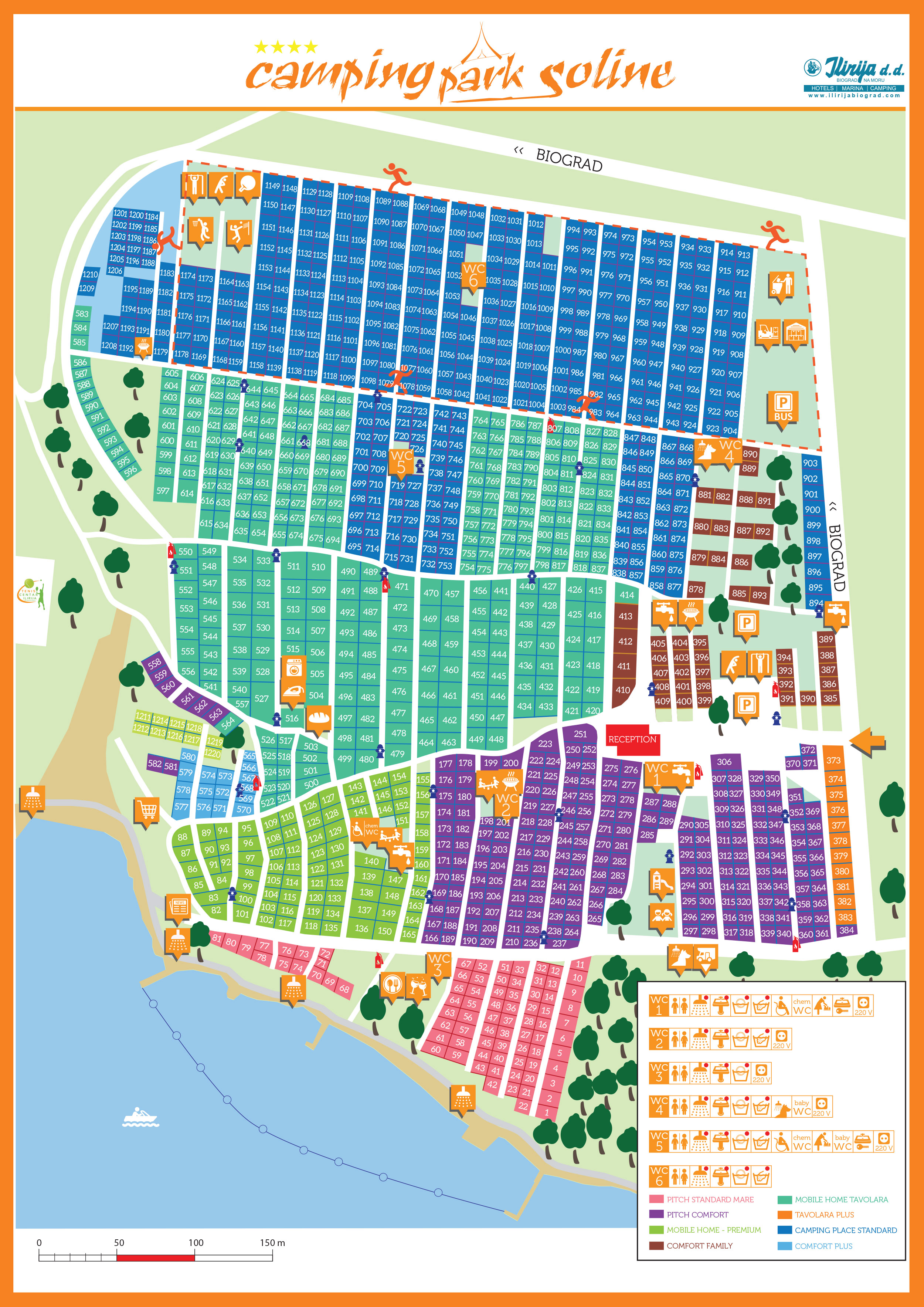 Plattegrond Soline