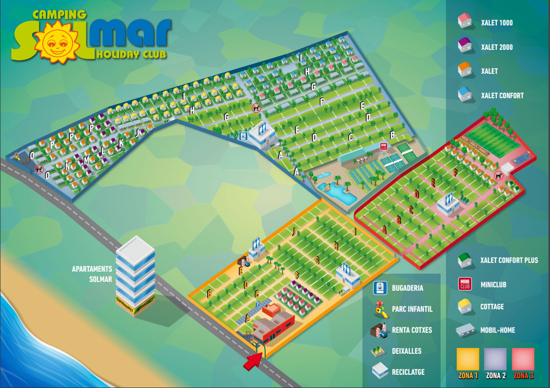 Plattegrond Solmar