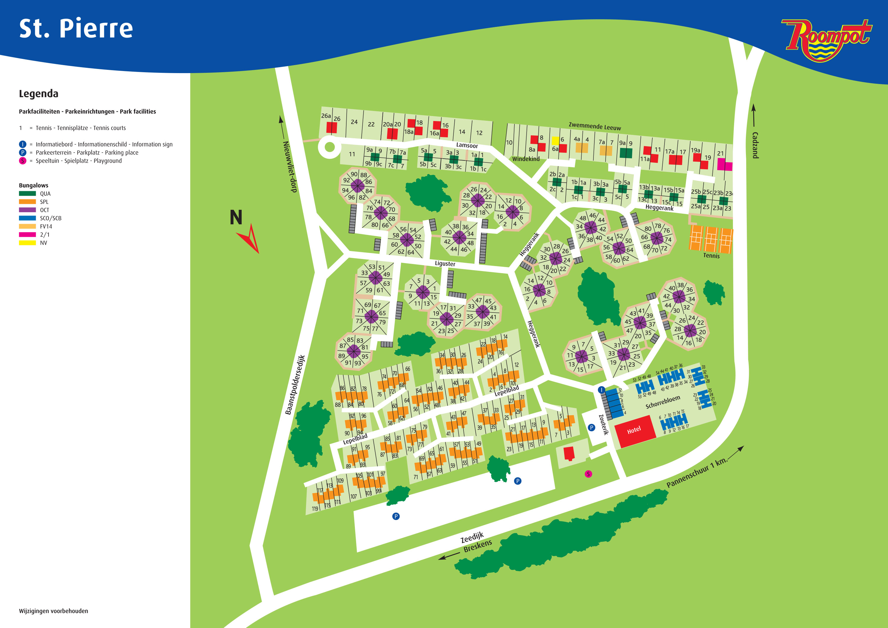 Plattegrond St.Pierre