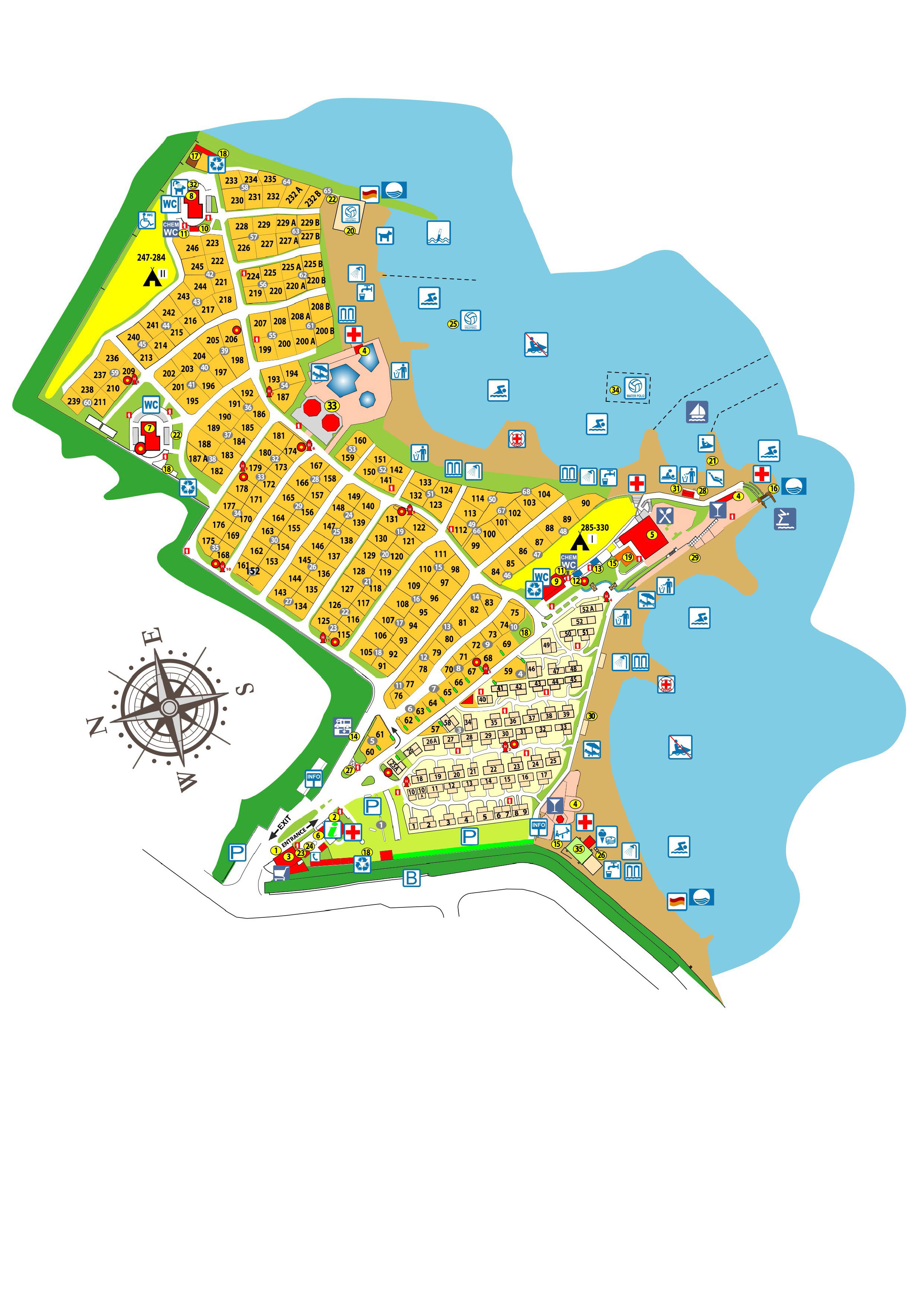 Plattegrond Stobrec Split